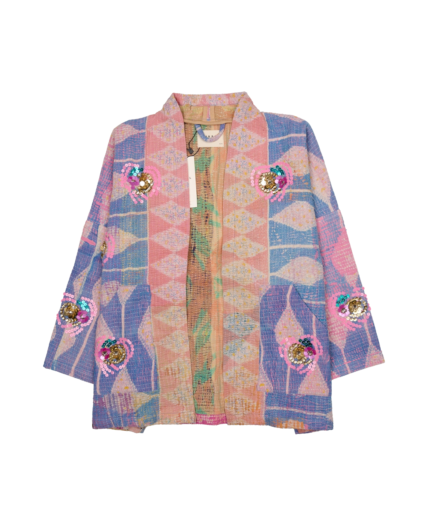 Tyler Sequins Jacket - Flowers No. 74
