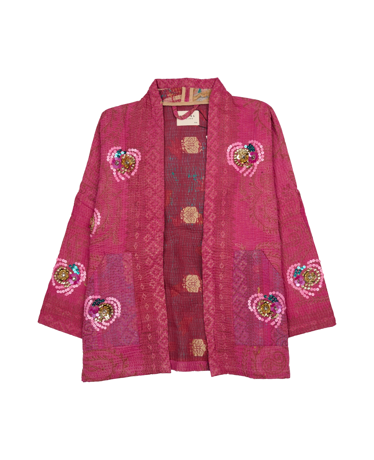 Tyler Sequins Jacket - Flowers No. 76