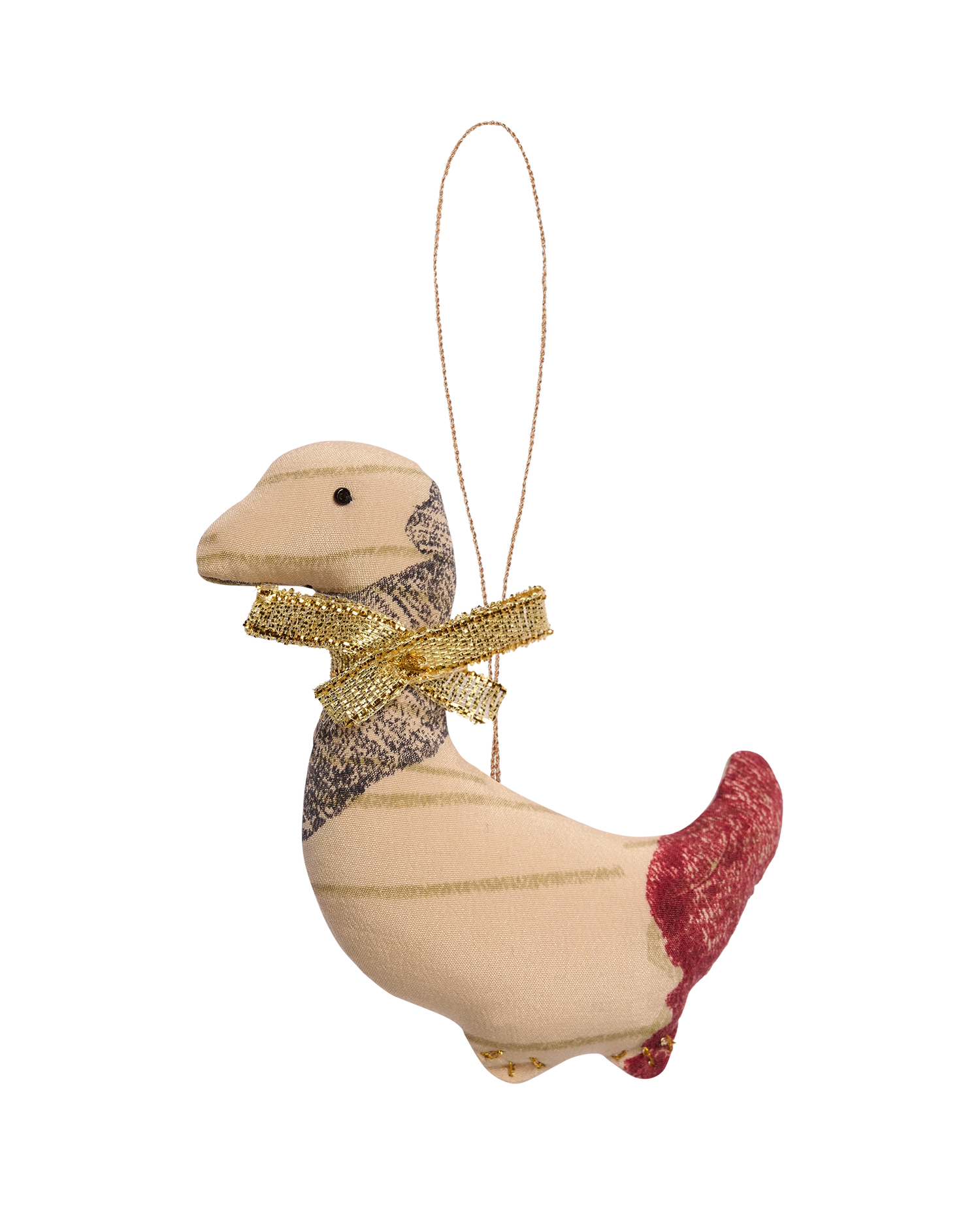 Goose SILK Ornament - Vinatge
