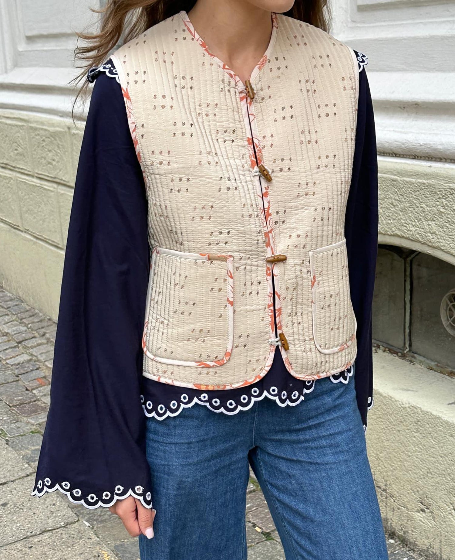 Amalie SILK Vest - No. 156