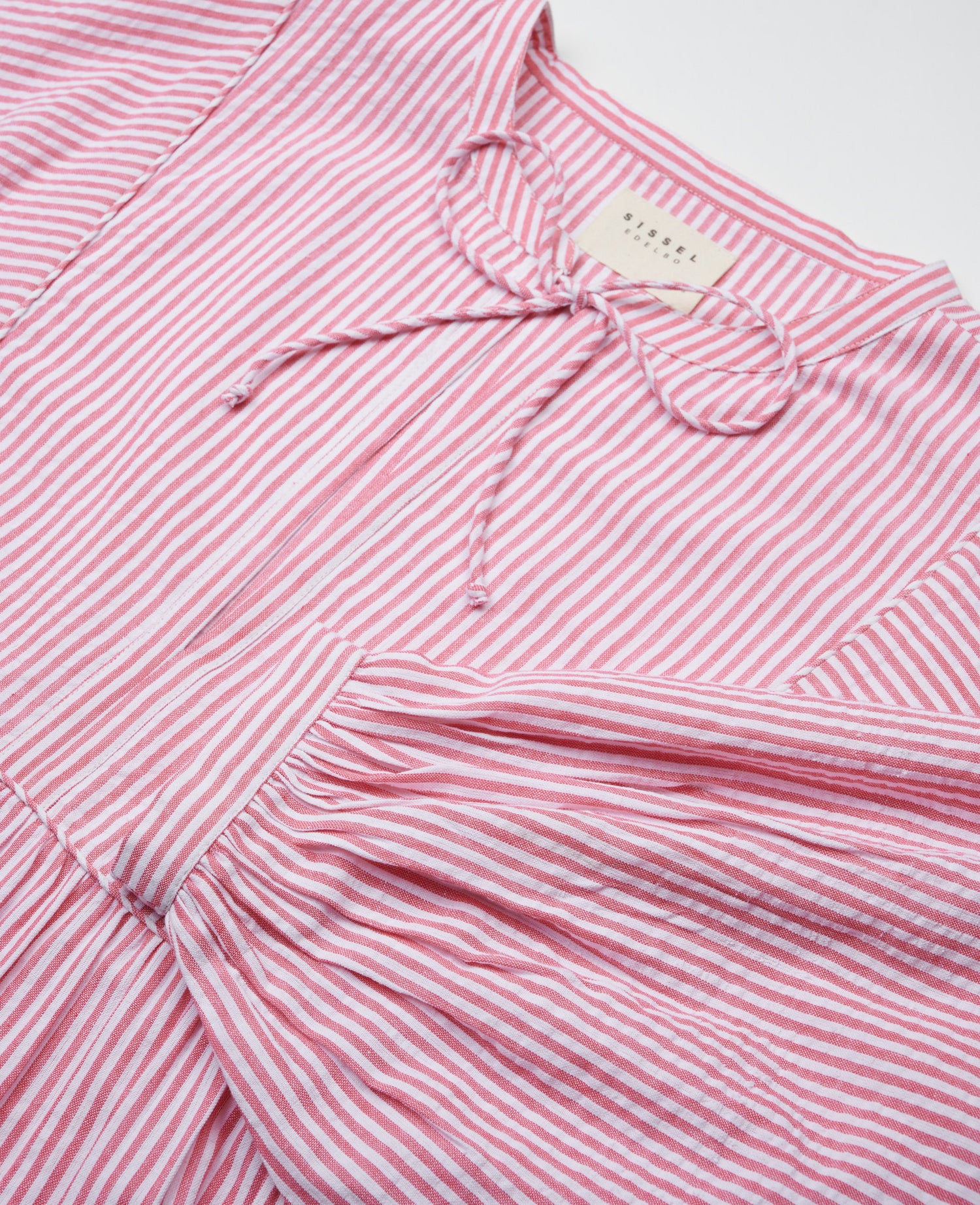 Vera Dress - Red & White