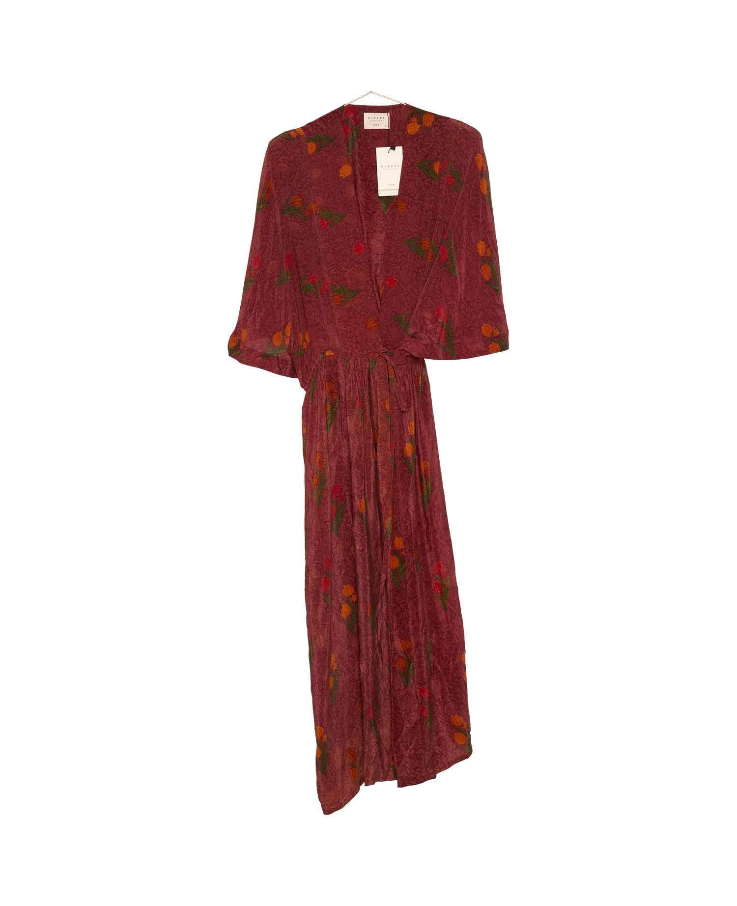 Brenda SILK Wrap Dress - No. 198
