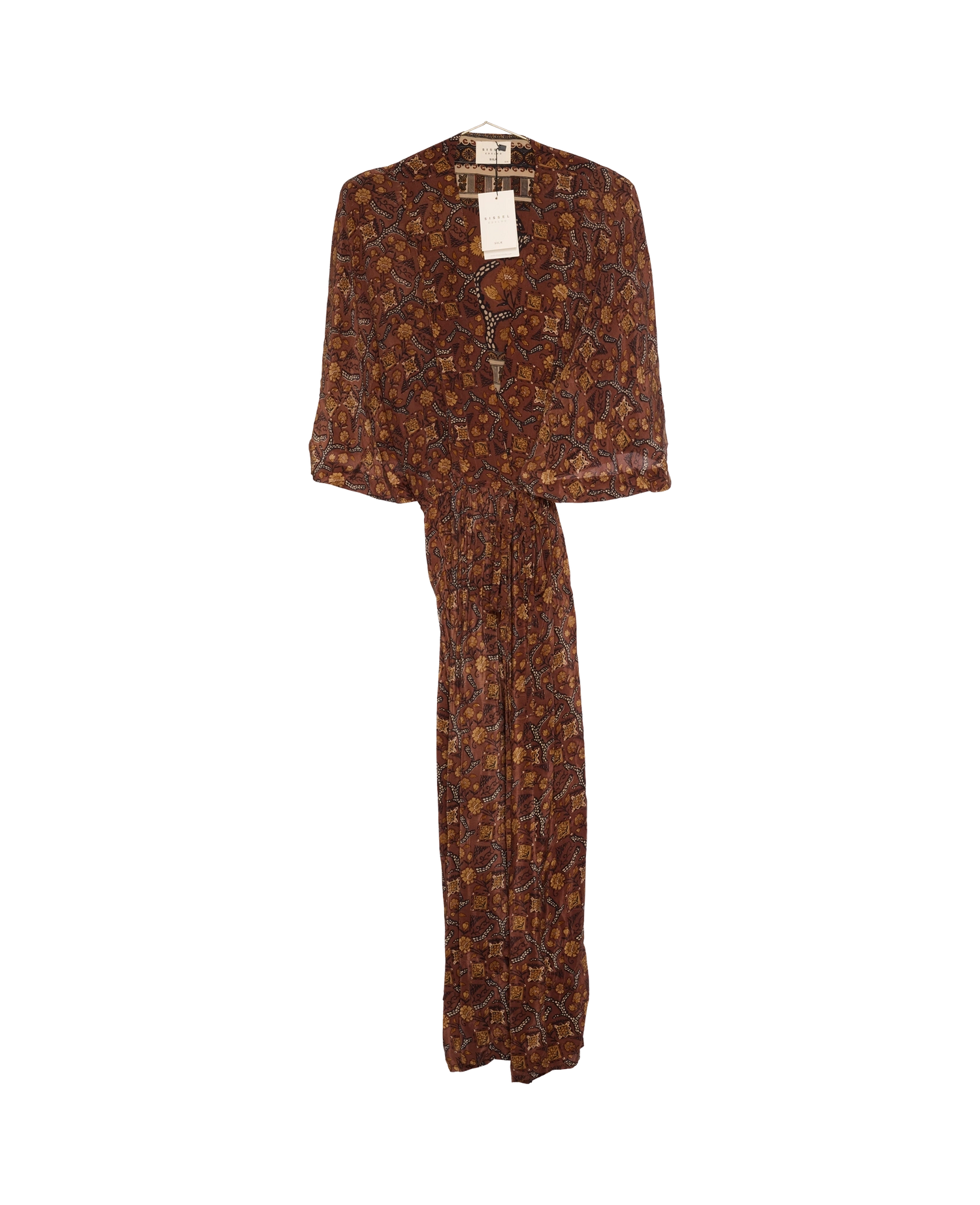 Brenda SILK Wrap Dress - No. 215
