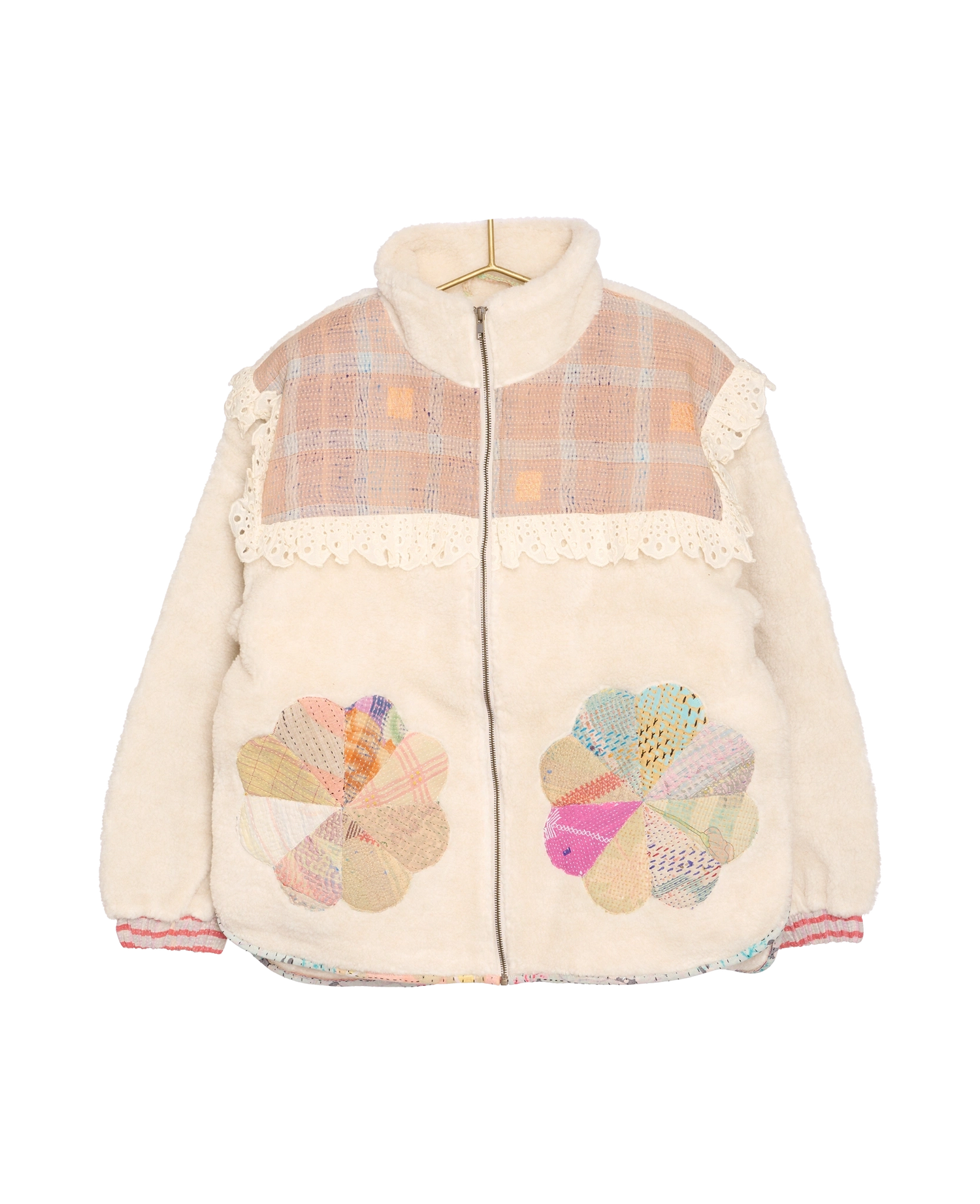 Vilma Jacket - Sand Patchwork No. 116