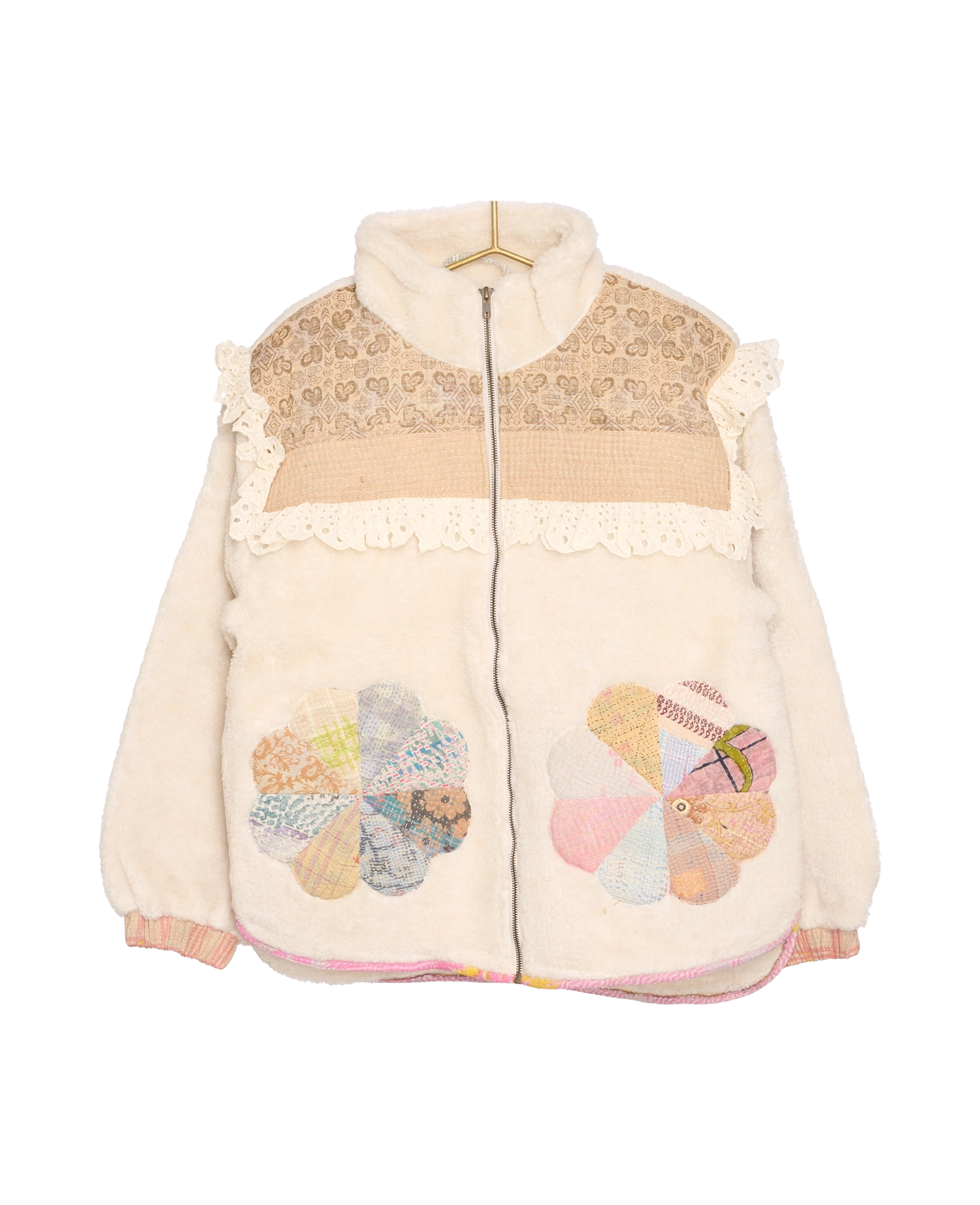 Vilma Jacket - Sand Patchwork No. 120