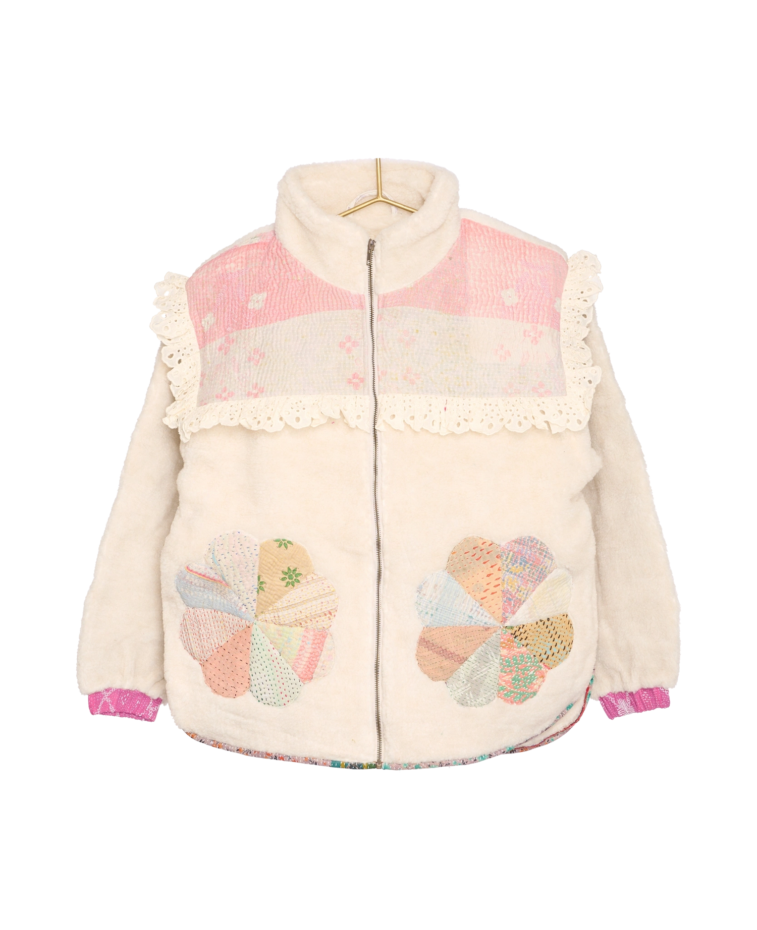 Vilma Jacket - Sand Patchwork No. 129