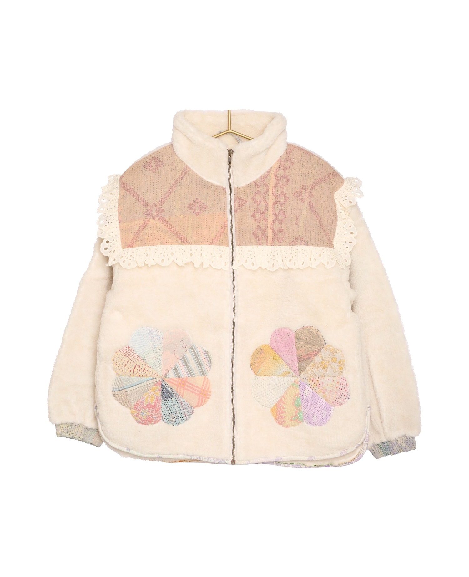 Vilma Jacket - Sand Patchwork No. 130