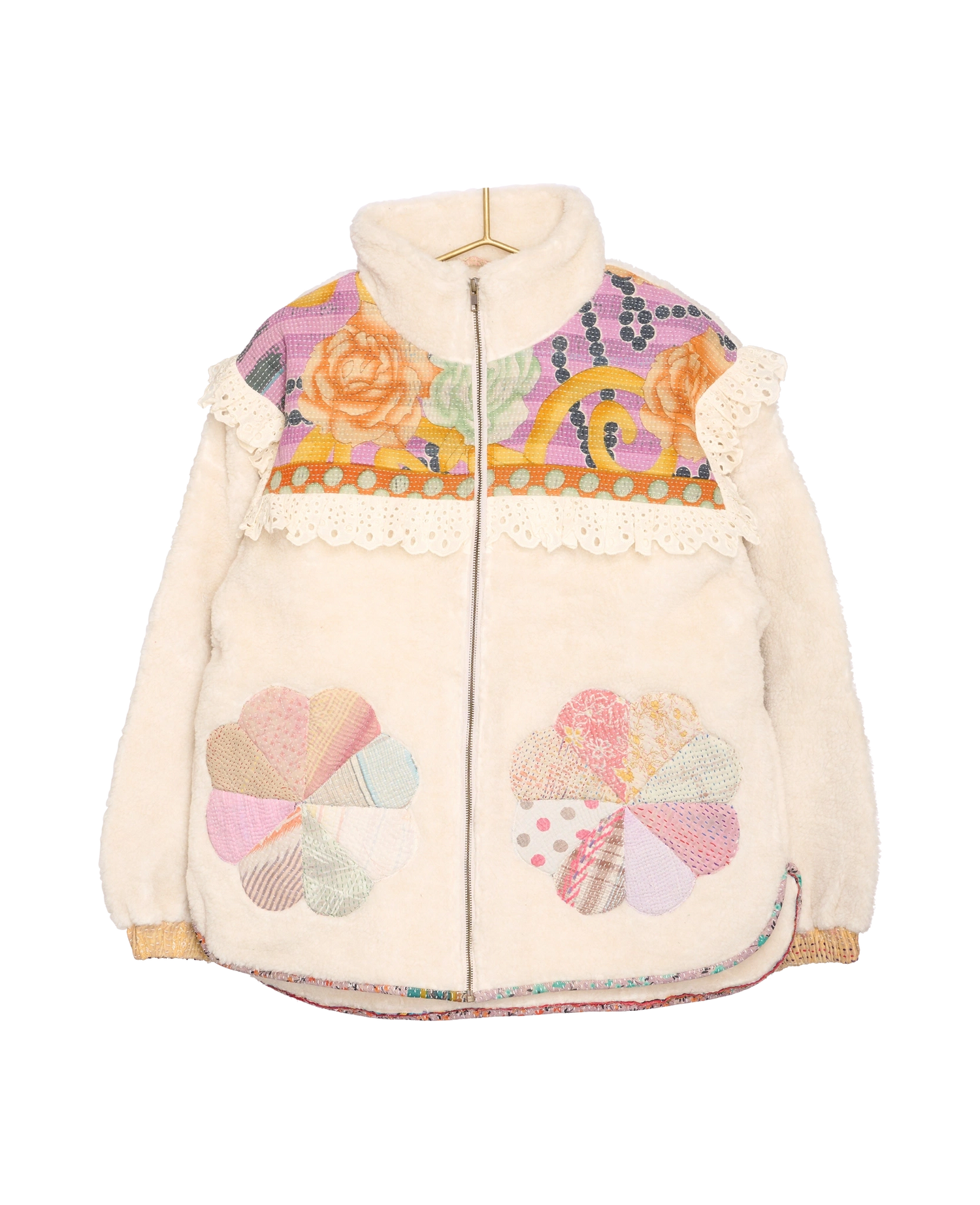 Vilma Jacket - Sand Patchwork No. 142