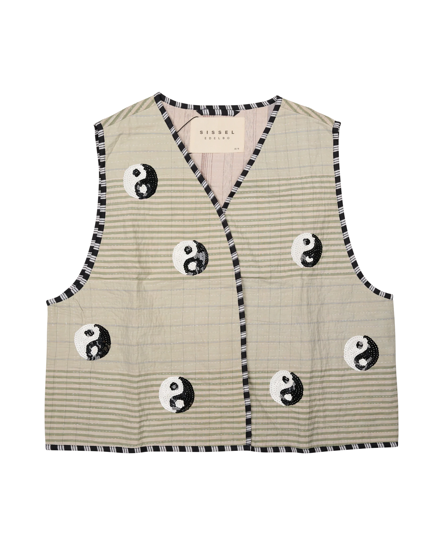 Gro Sequins Vest - Yin & Yang No. 163