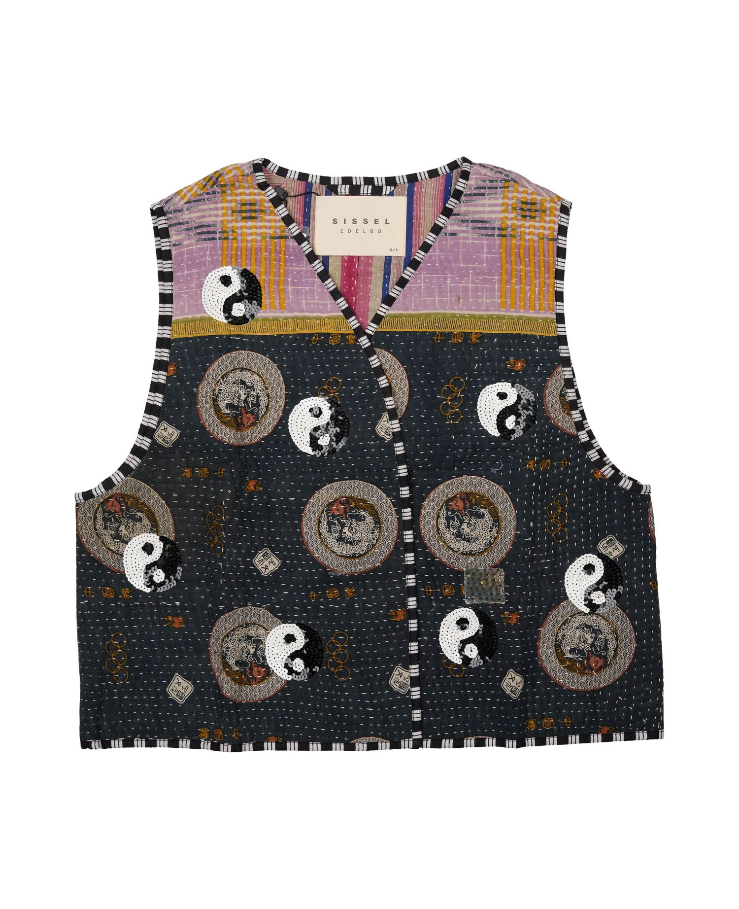 Gro Sequins Vest - Yin & Yang No. 165