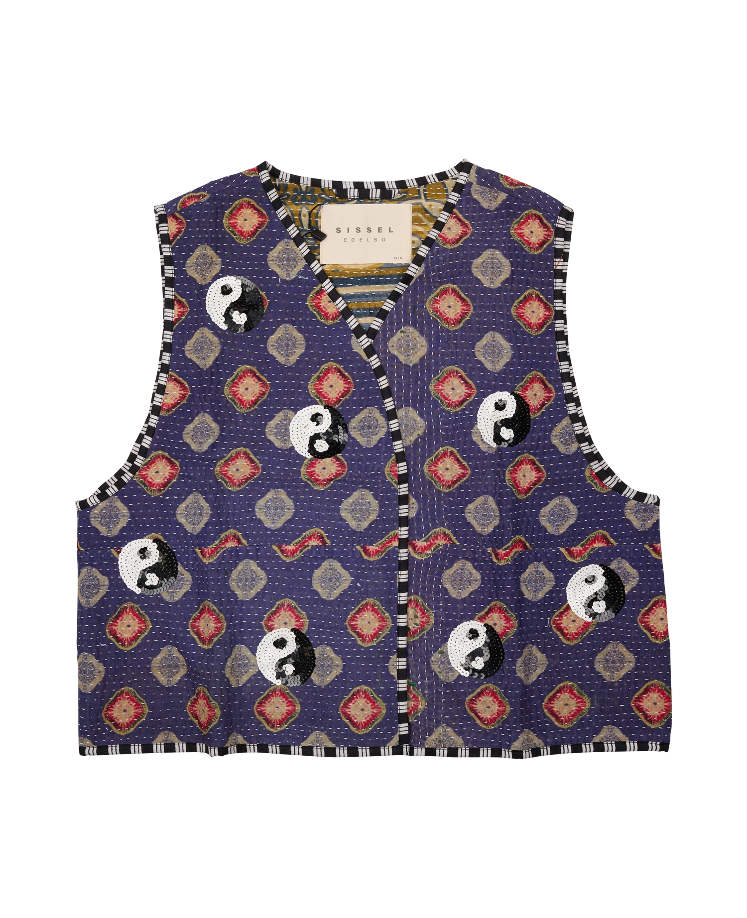 Gro Sequins Vest - Yin & Yang No. 167