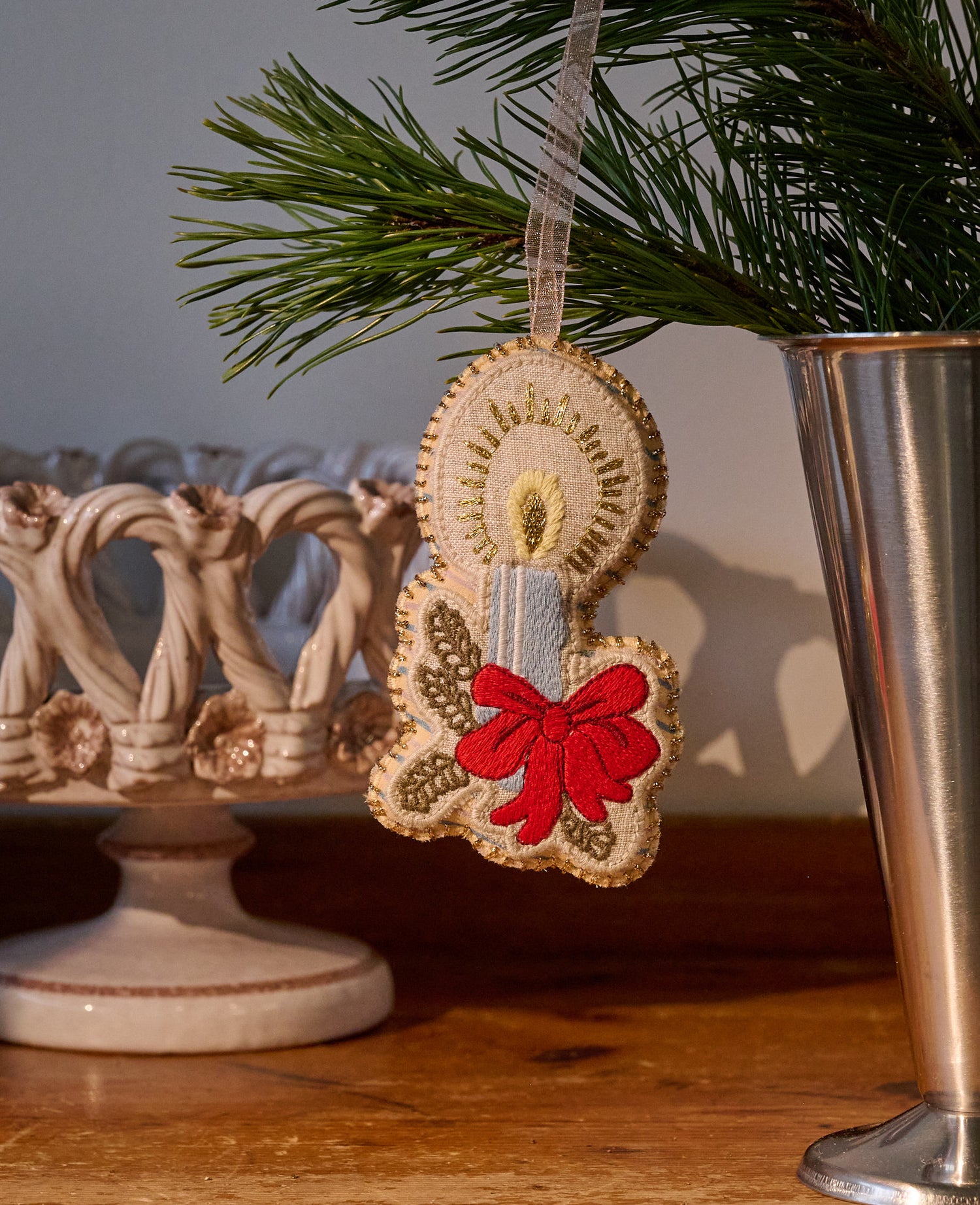 Candle SILK Ornament - No. 2
