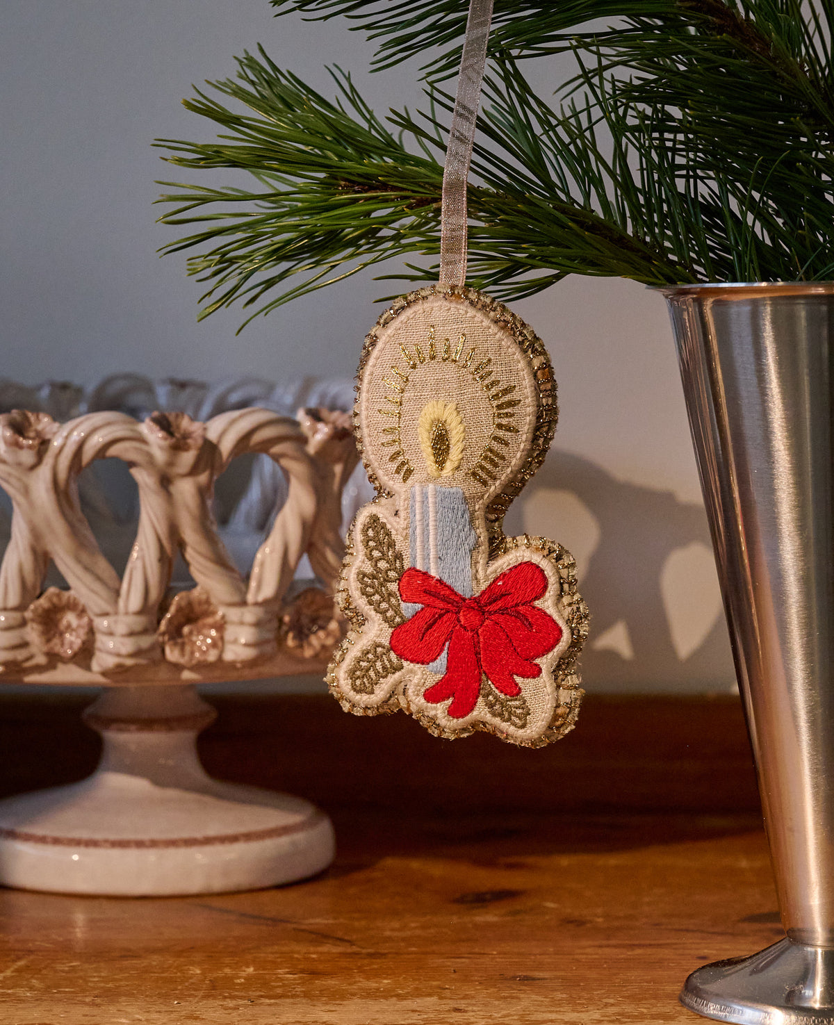 Candle SILK Ornament - No. 3