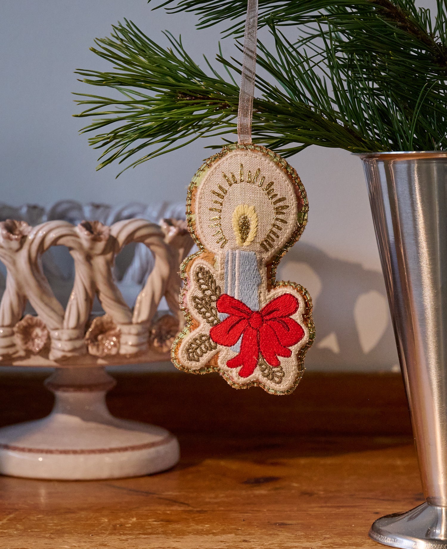 Candle SILK Ornament - No. 9