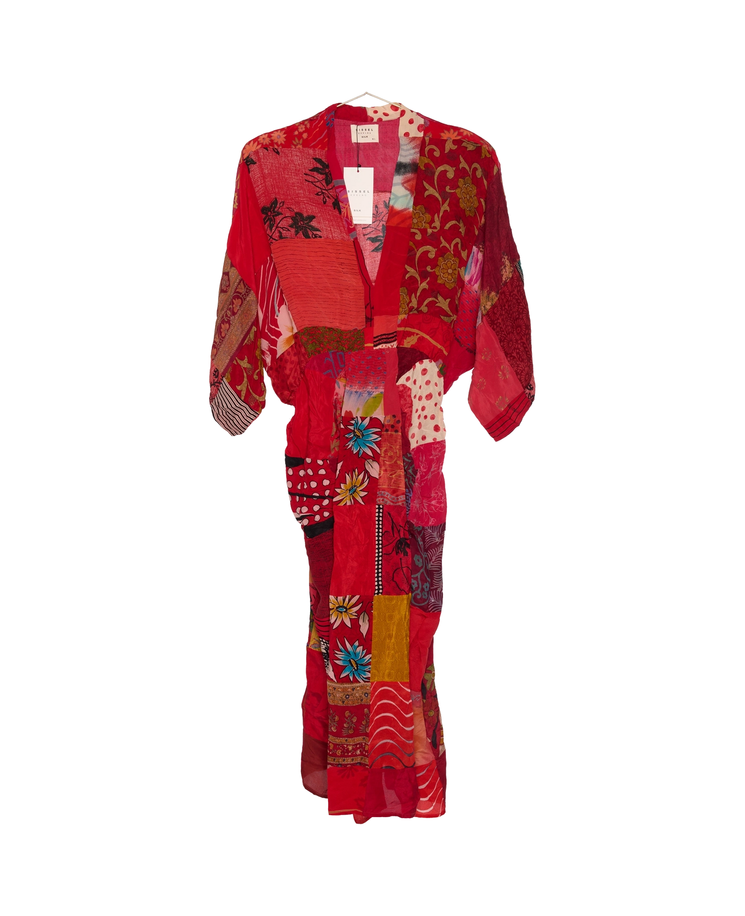Juno SILK Patchwork Dress - No. 112