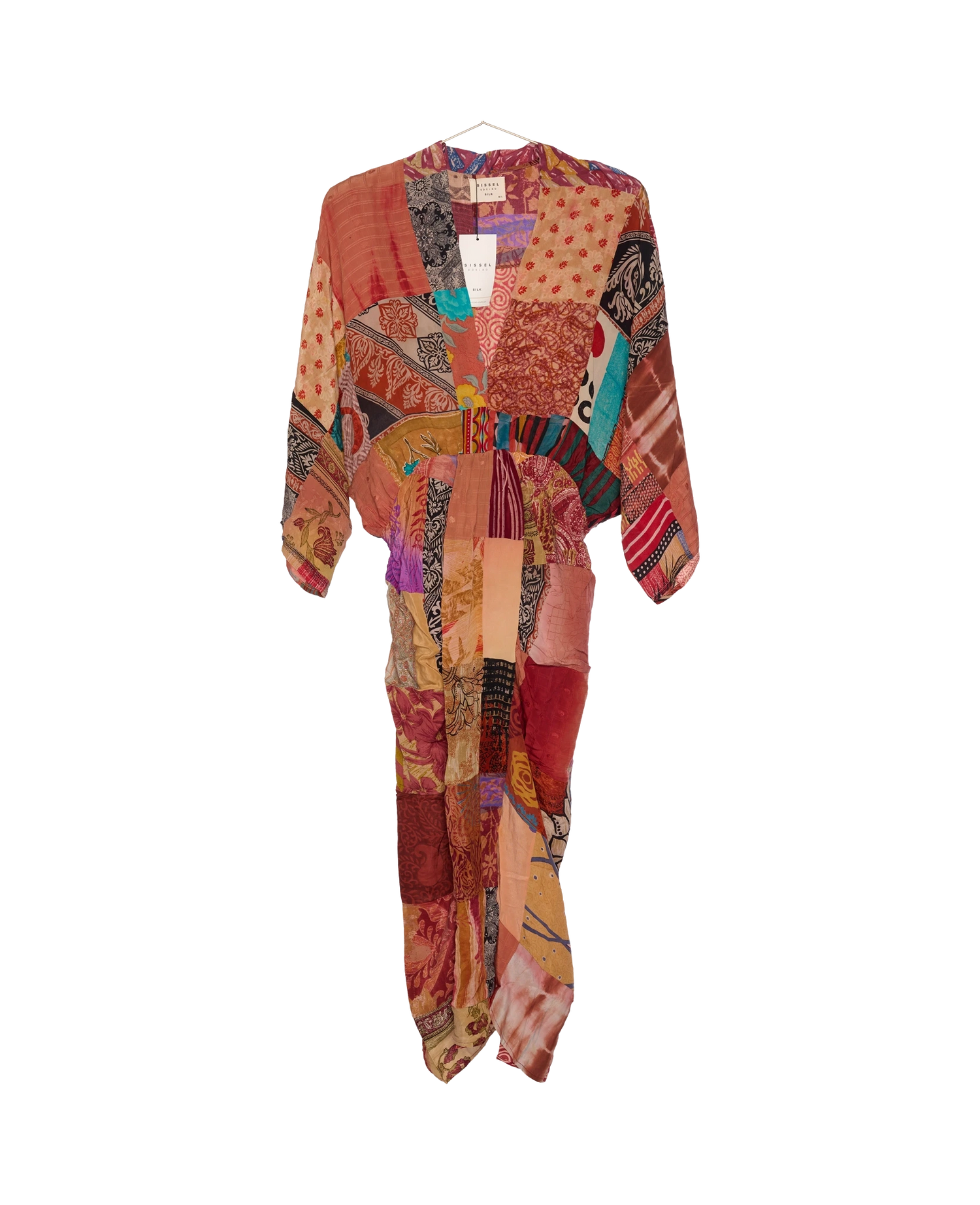 Juno SILK Patchwork Dress - No. 116