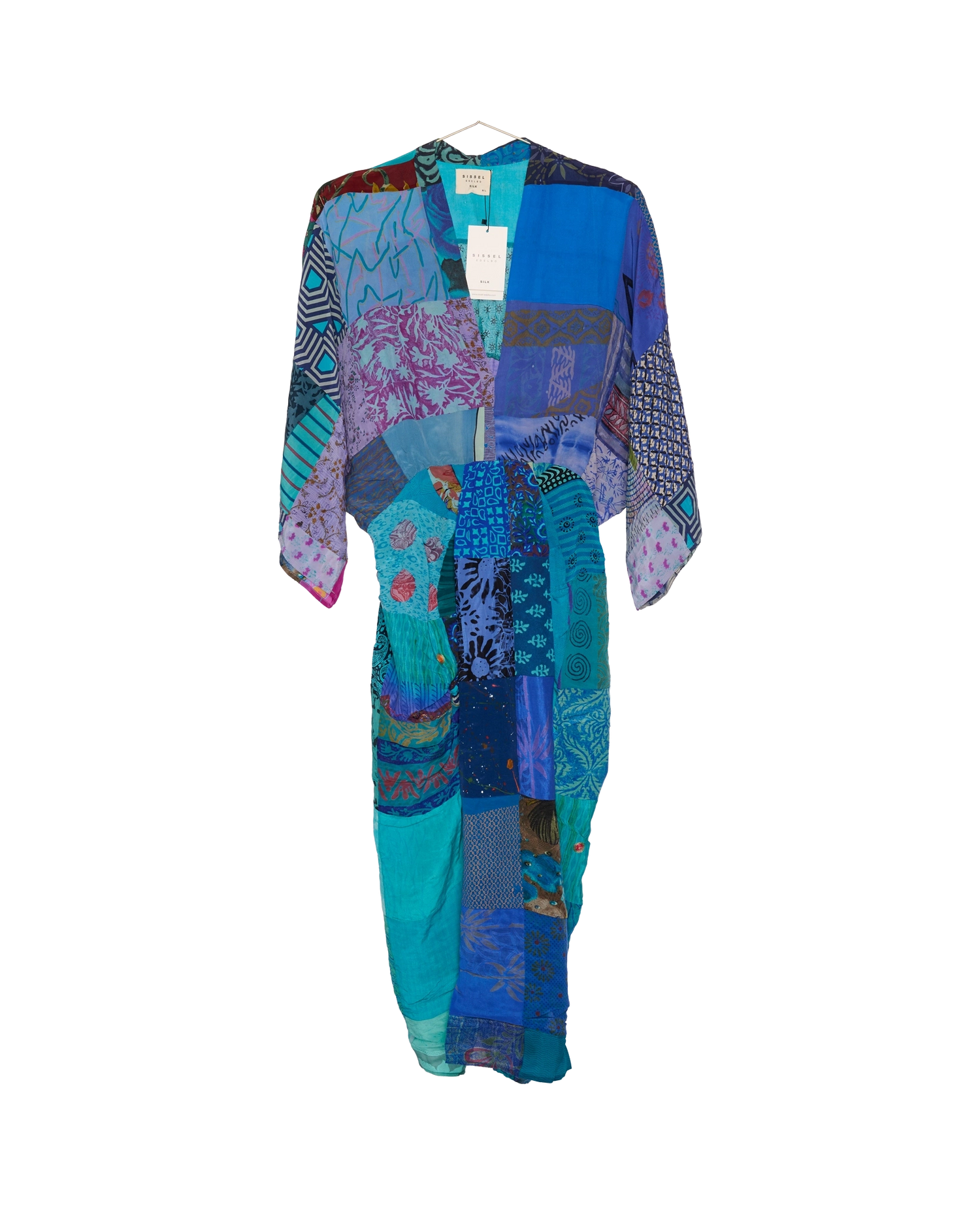 Juno SILK Patchwork Dress - No. 121