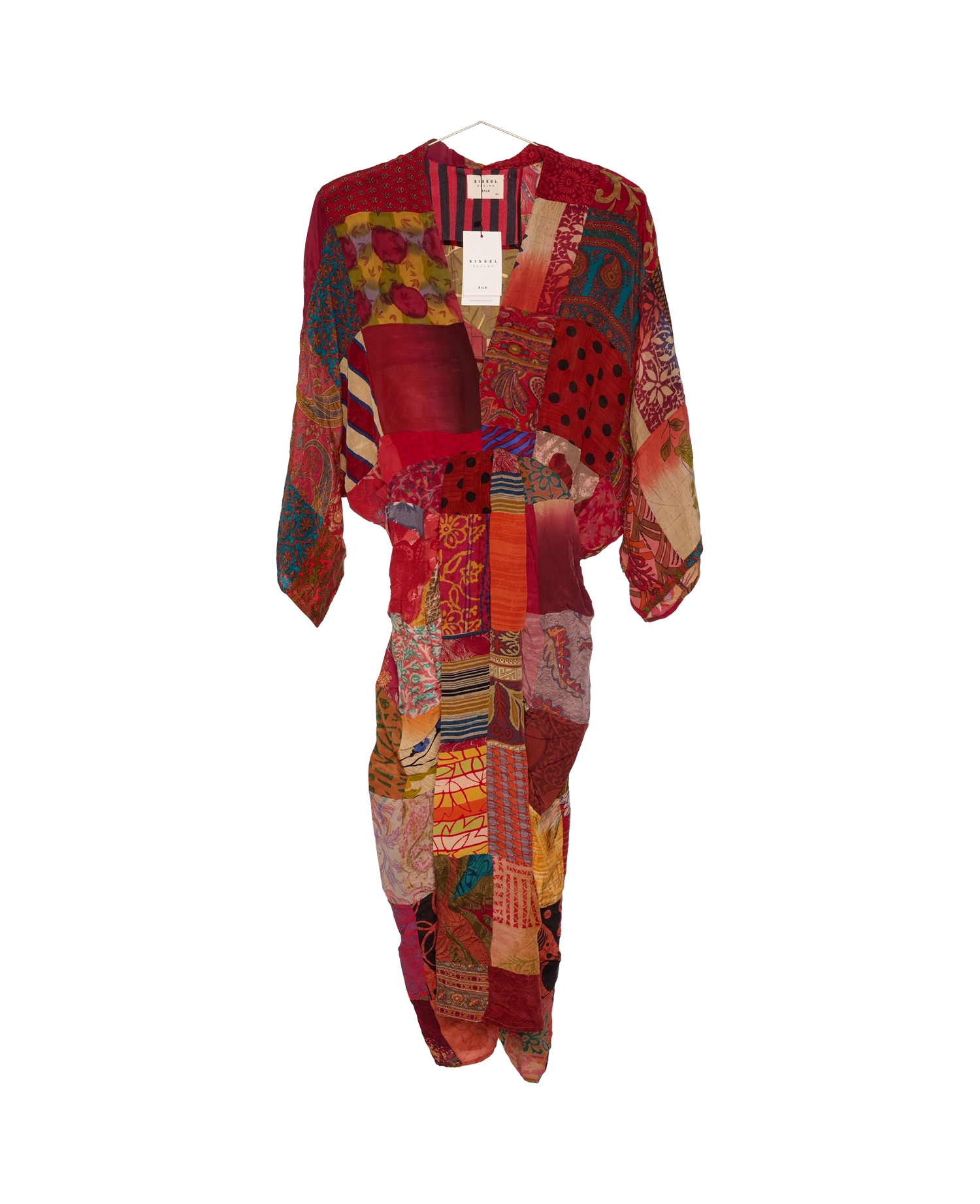 Juno SILK Patchwork Dress - No. 123