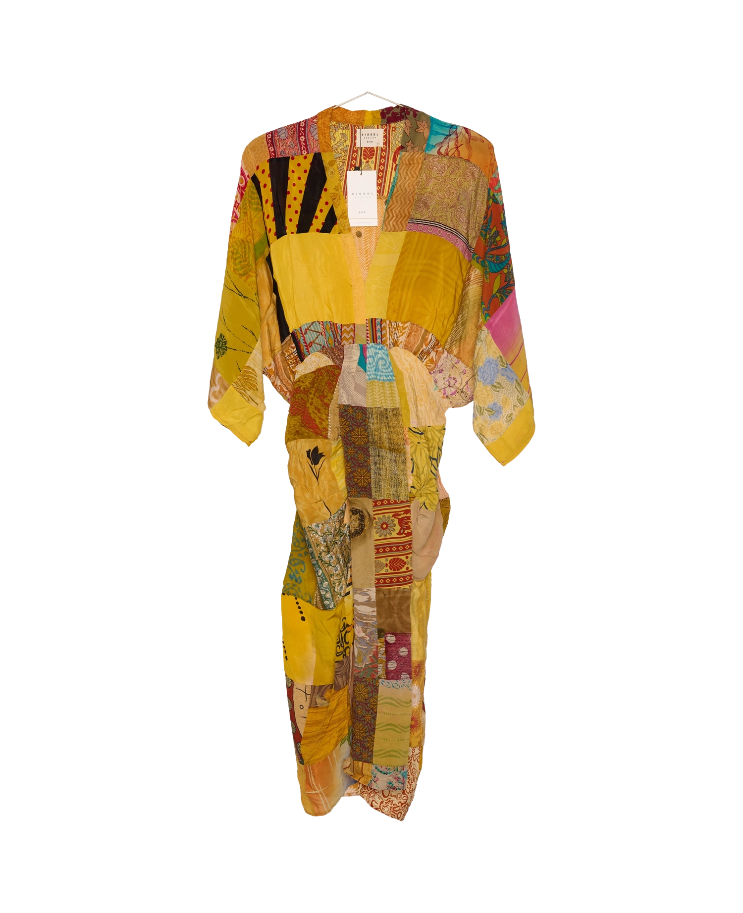 Juno SILK Patchwork Dress - No. 125