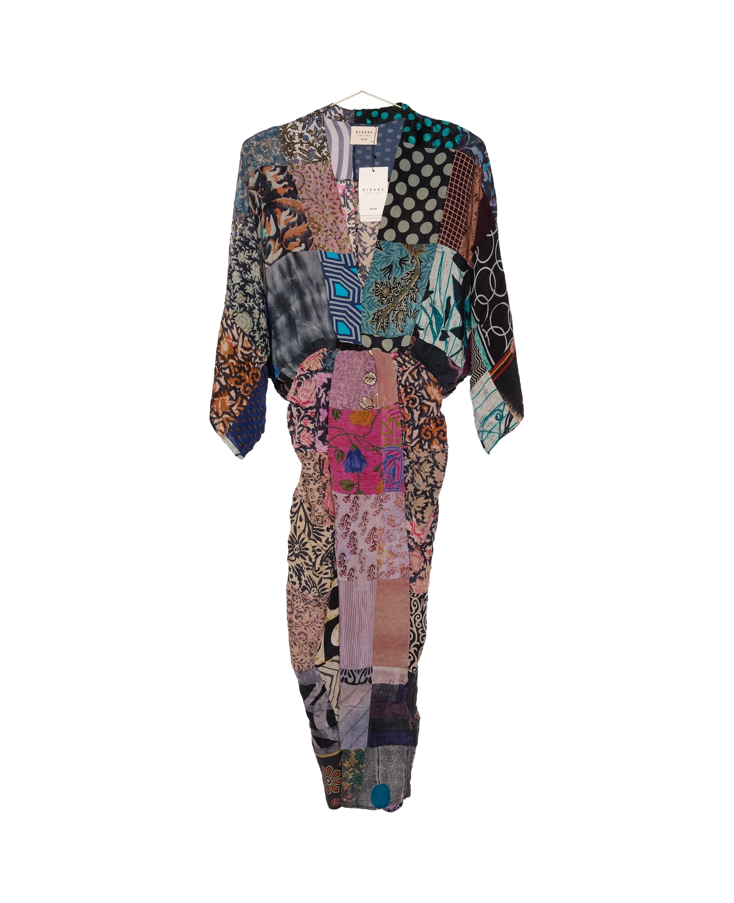 Juno SILK Patchwork Dress - No. 127
