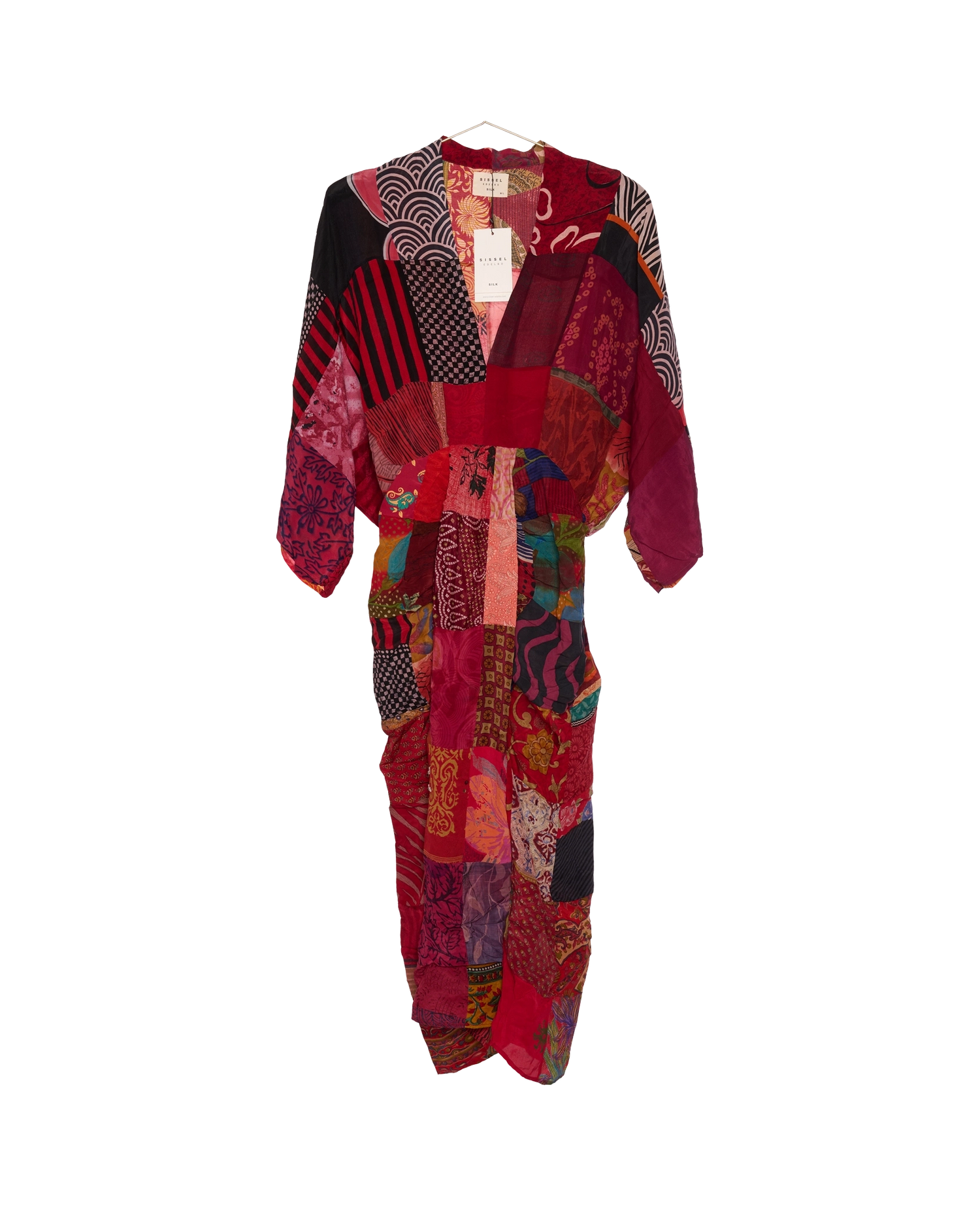 Juno SILK Patchwork Dress - No. 130