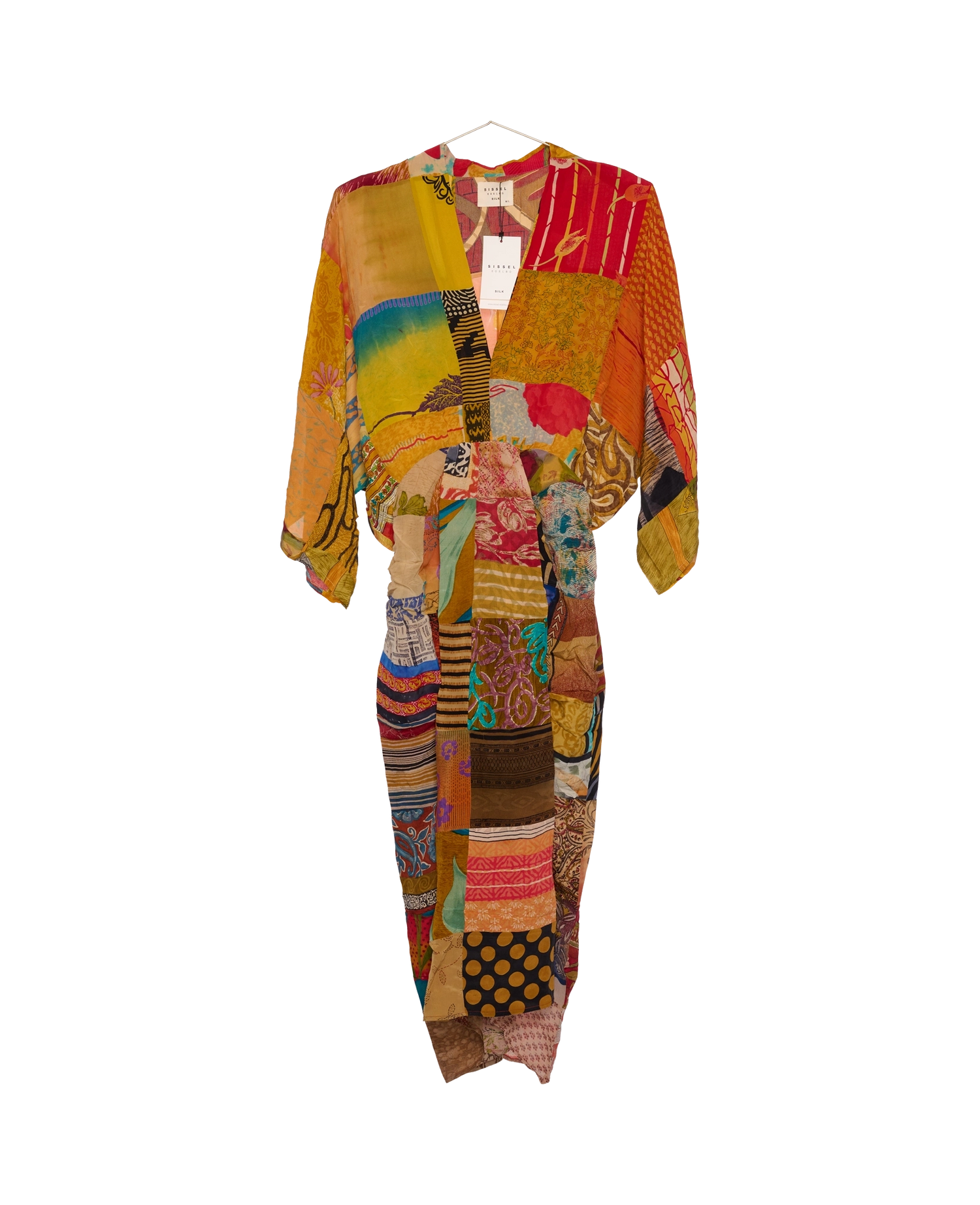 Juno SILK Patchwork Dress - No. 138