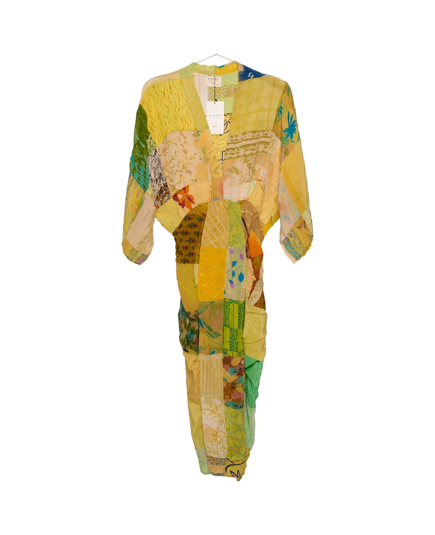 Juno SILK Patchwork Dress - No. 141