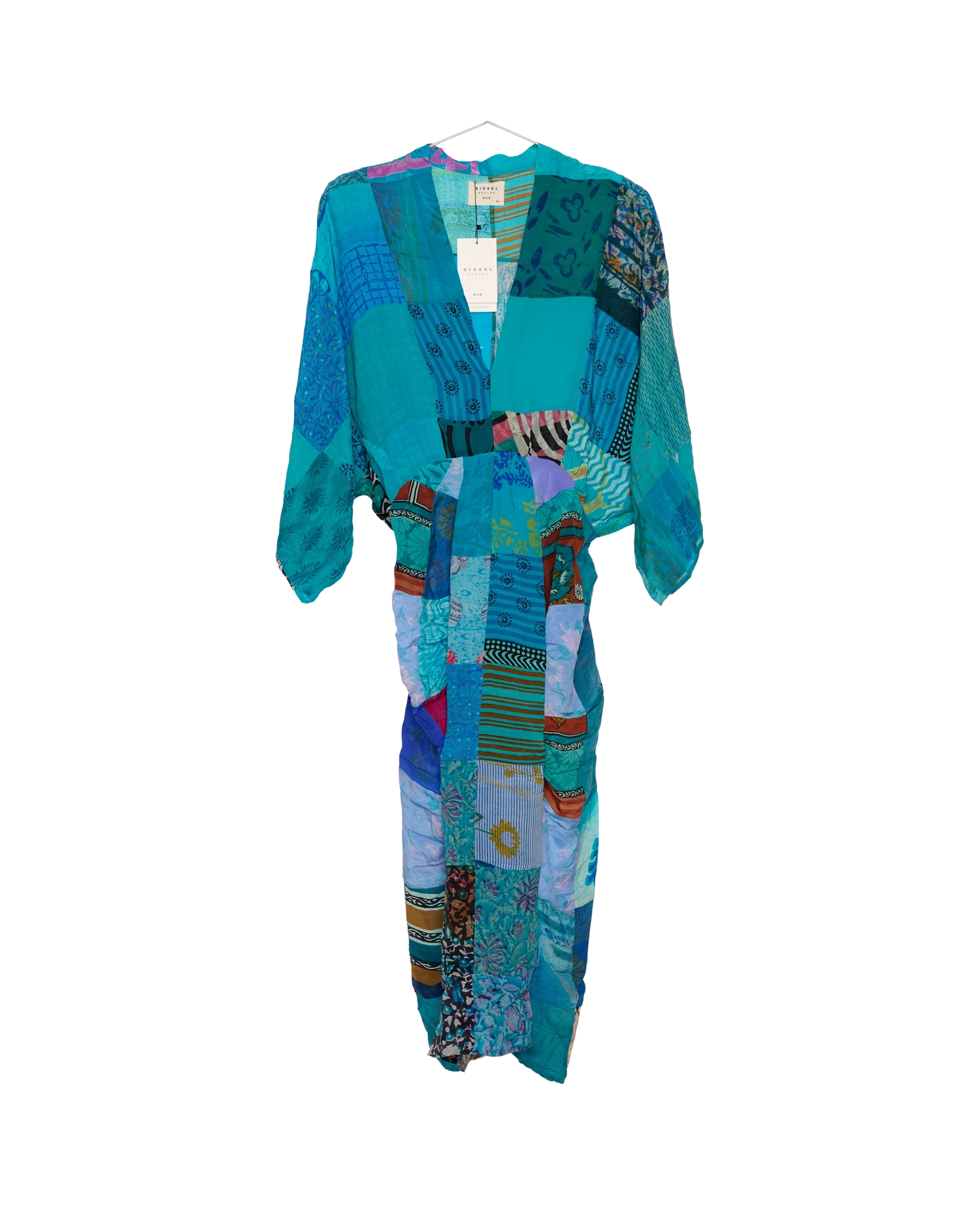 Juno SILK Patchwork Dress - No. 142