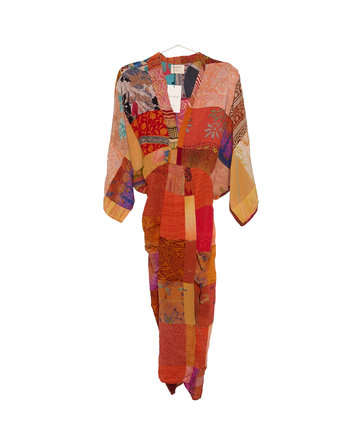 Juno SILK Patchwork Dress - No. 143