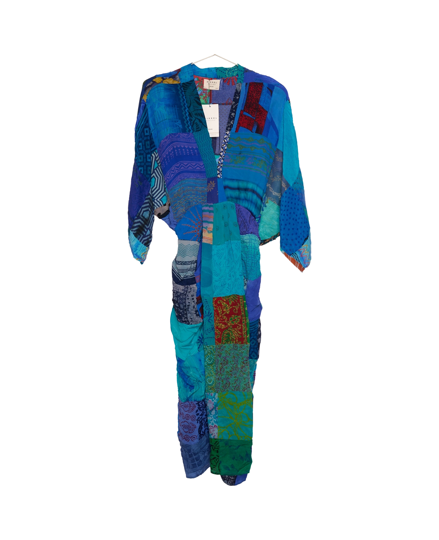 Juno SILK Patchwork Dress - No. 150