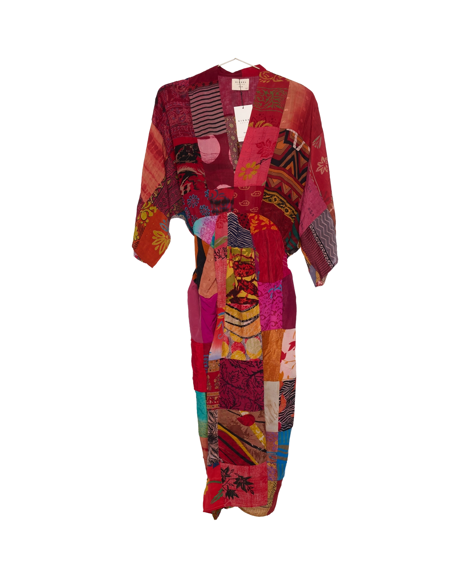 Juno SILK Patchwork Dress - No. 161