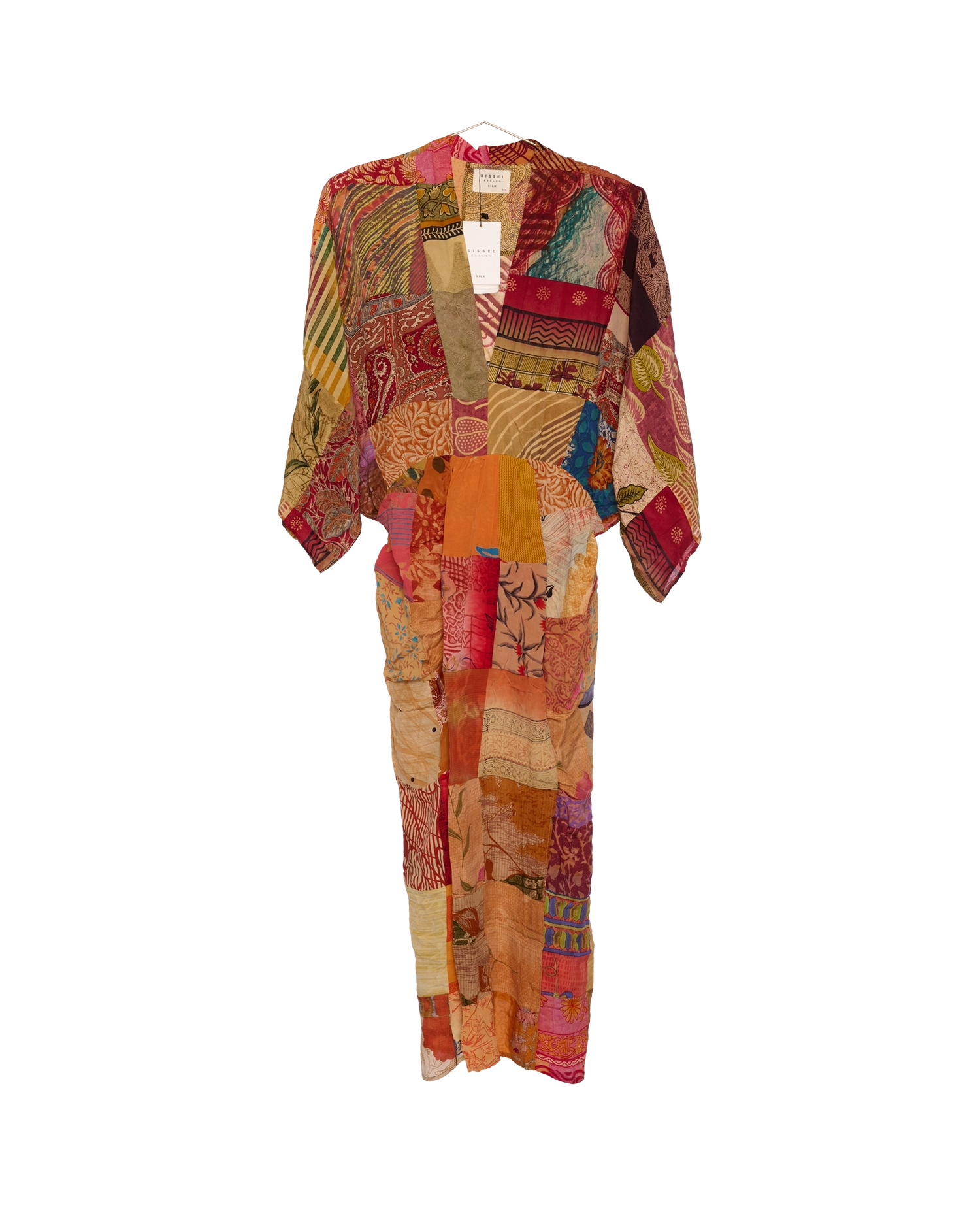 Juno SILK Patchwork Dress - No. 164