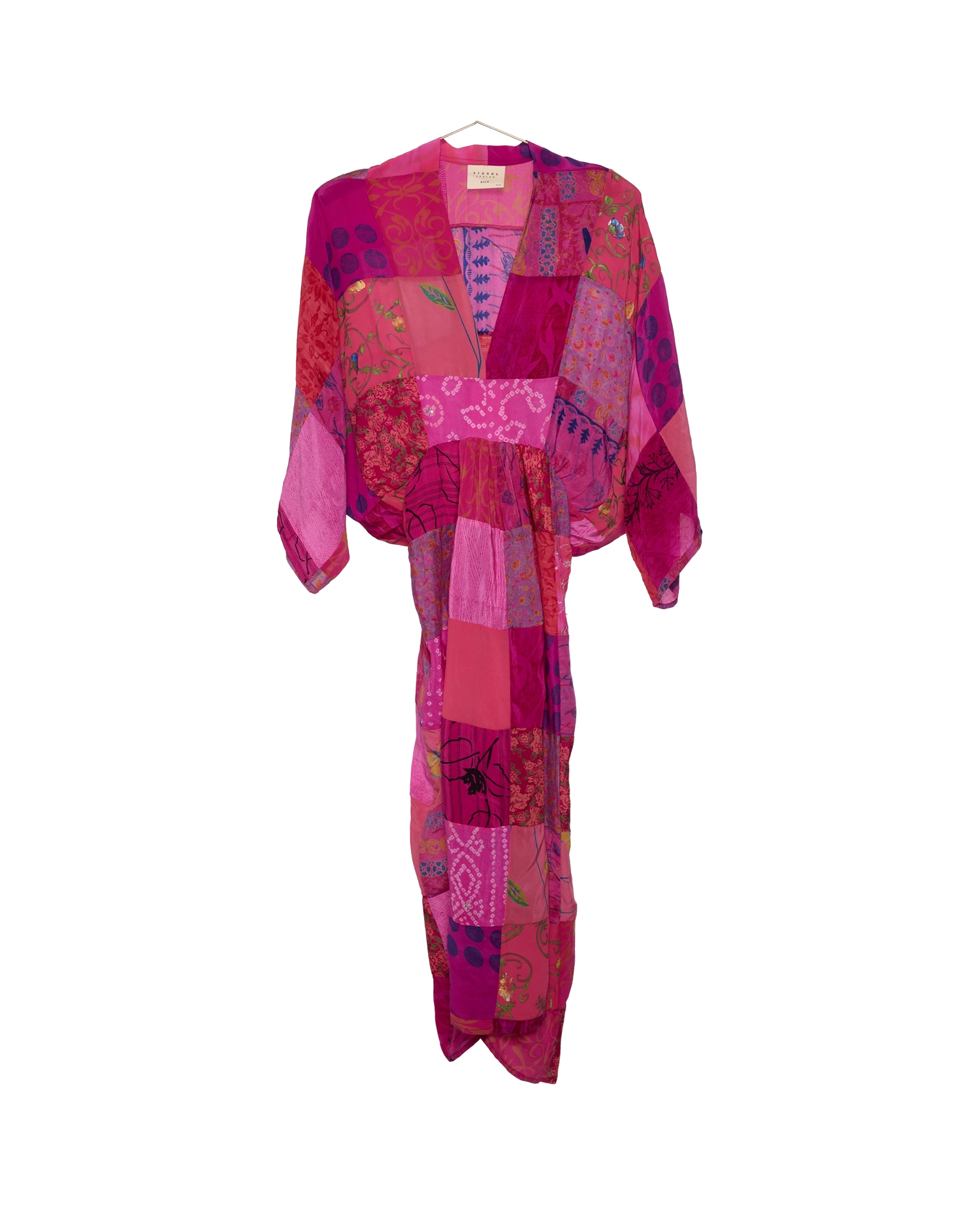 Juno SILK Patchwork Dress - No. 165