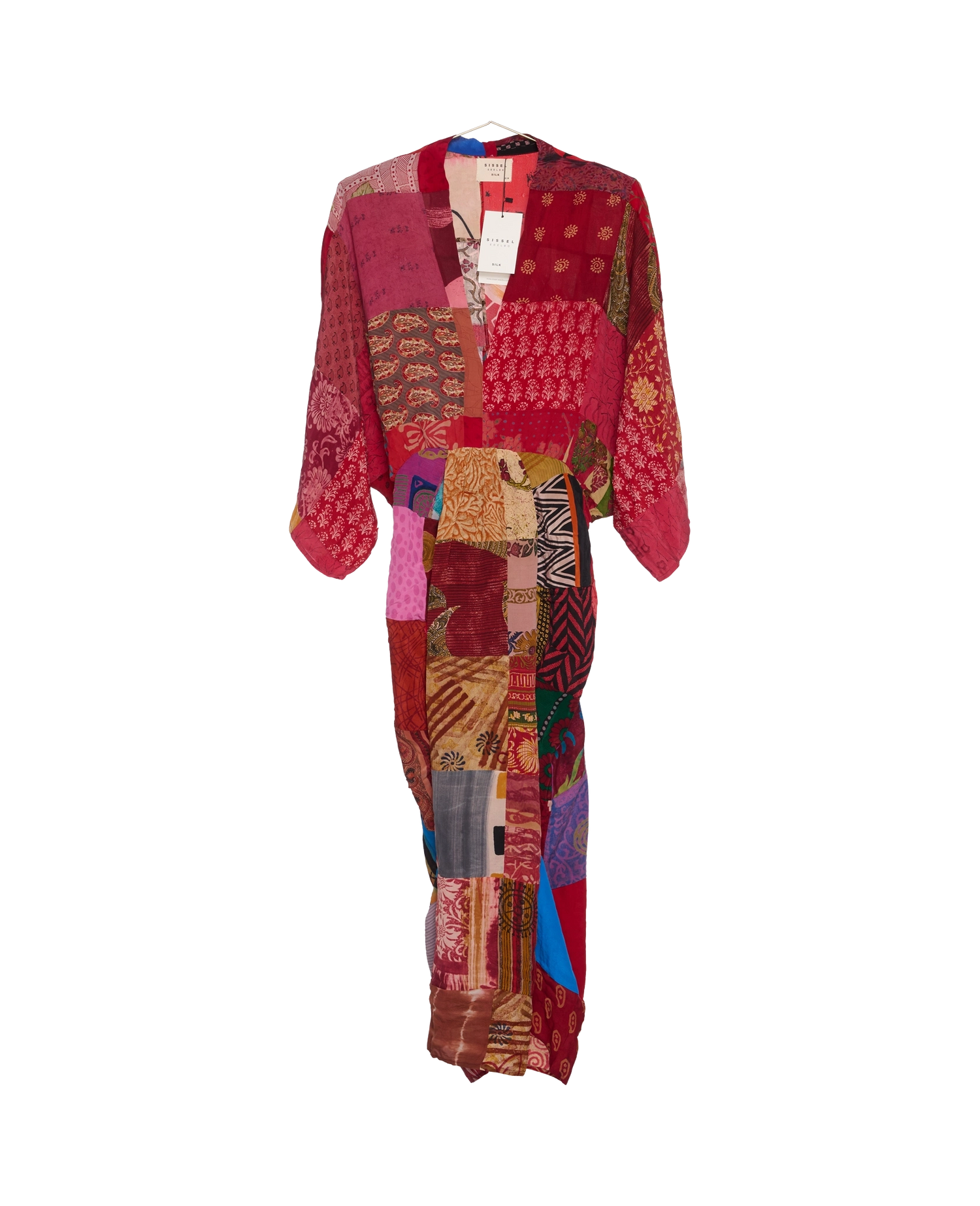 Juno SILK Patchwork Dress - No. 166
