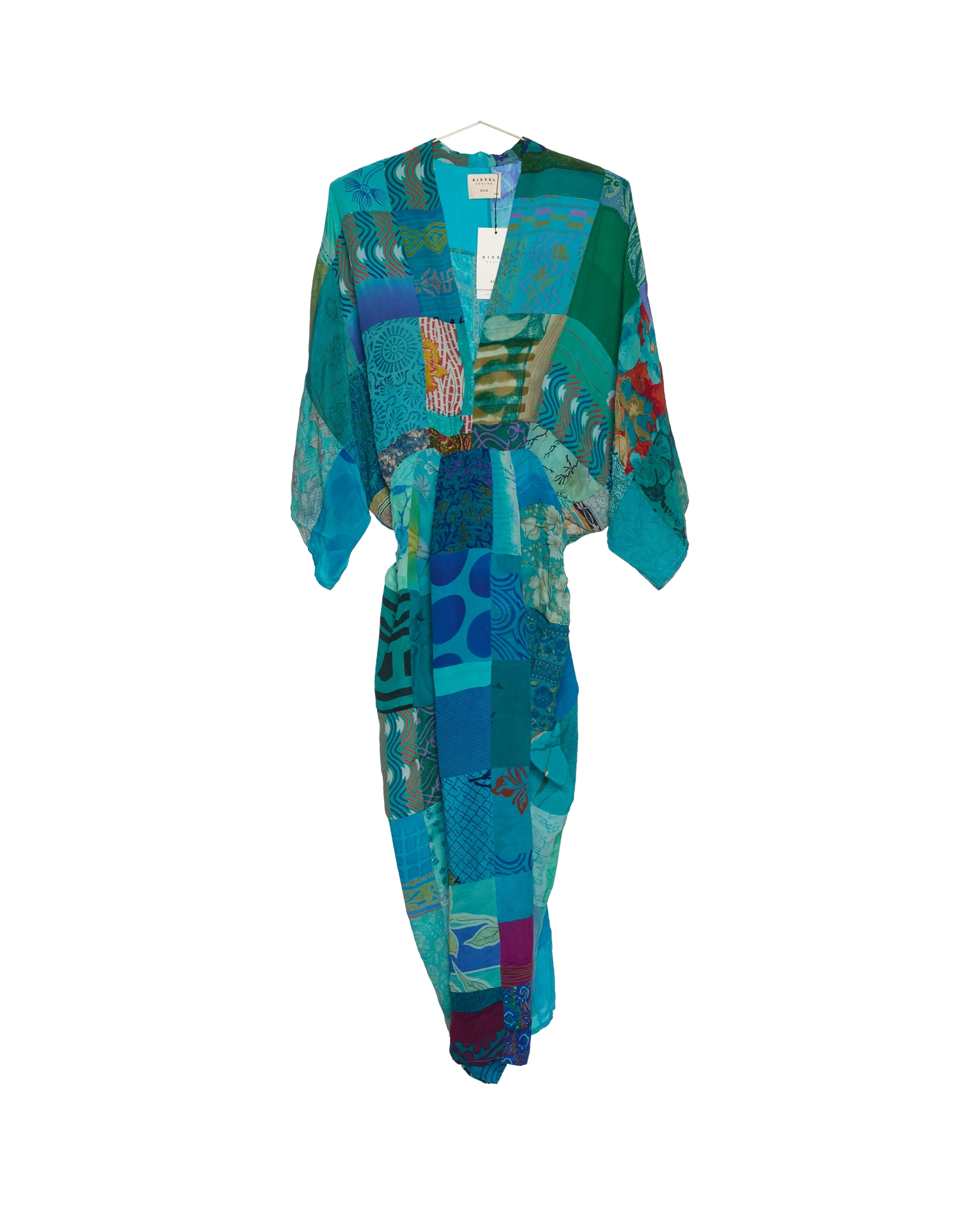 Juno SILK Patchwork Dress - No. 167