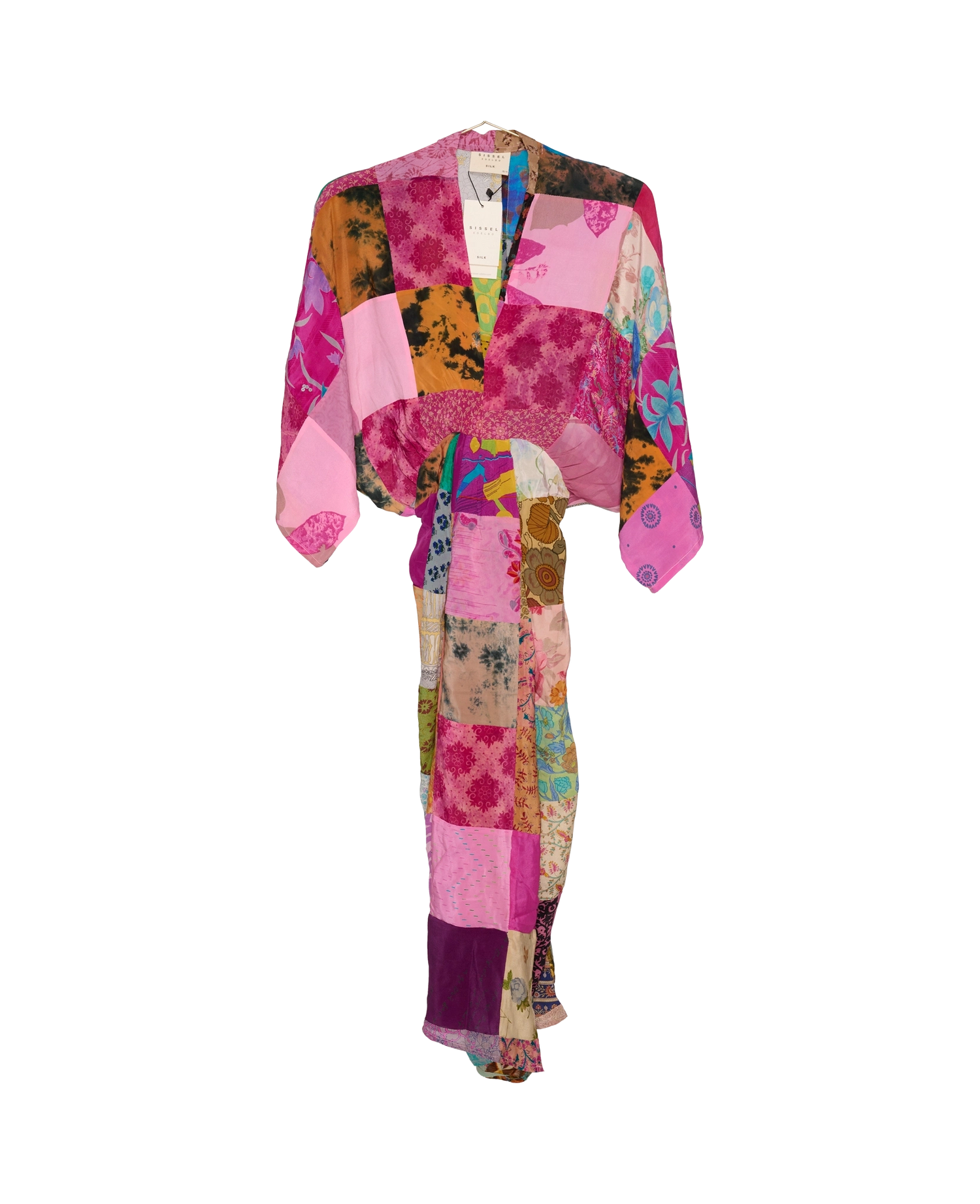 Juno SILK Patchwork Dress - No. 174