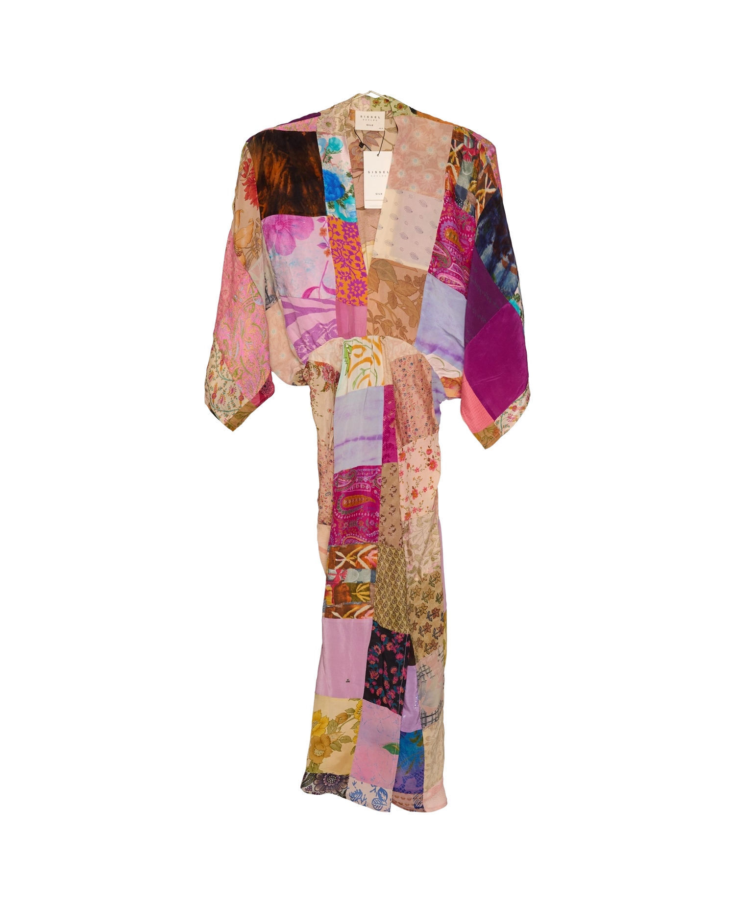 Juno SILK Patchwork Dress - No. 180