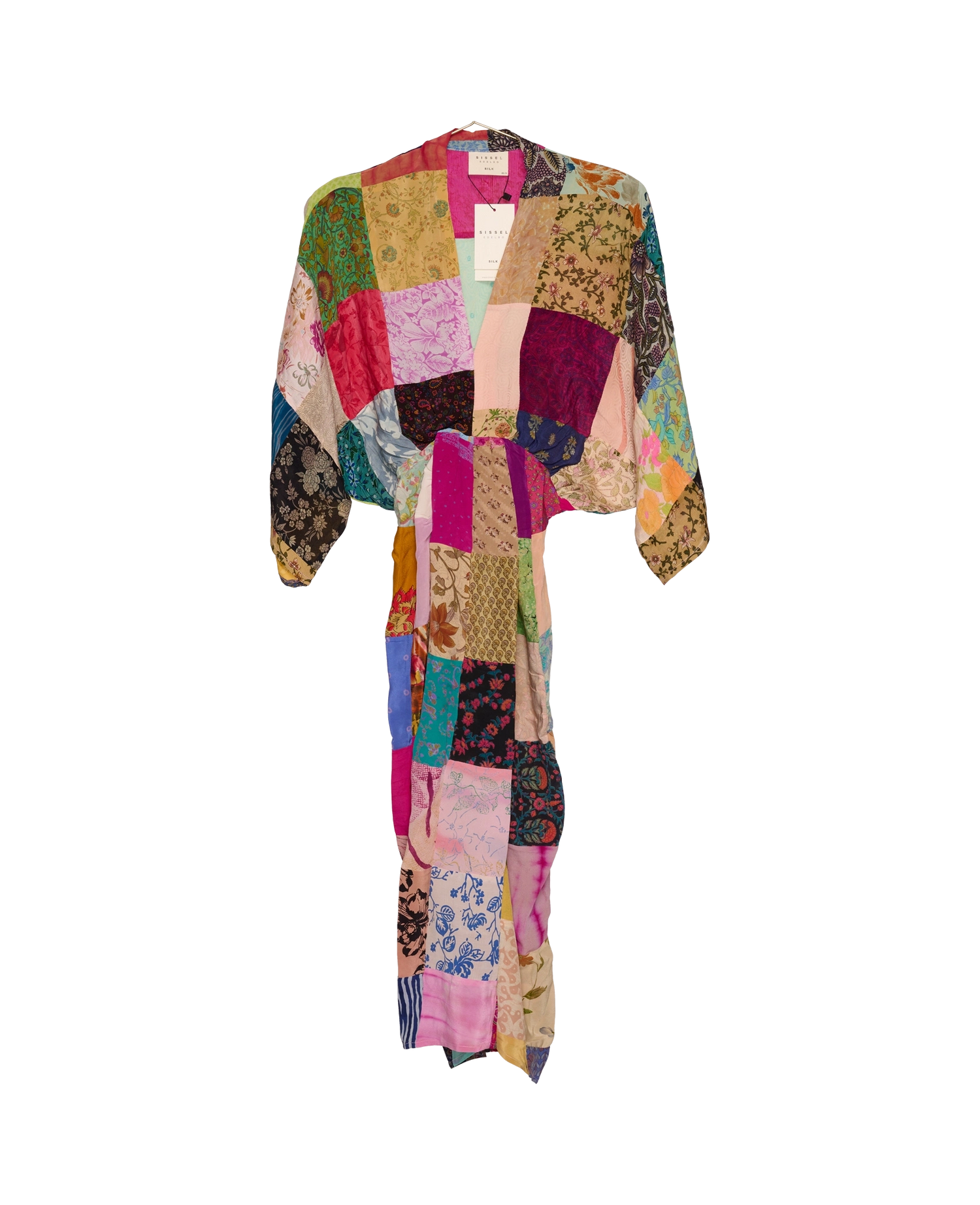 Juno SILK Patchwork Dress - No. 190