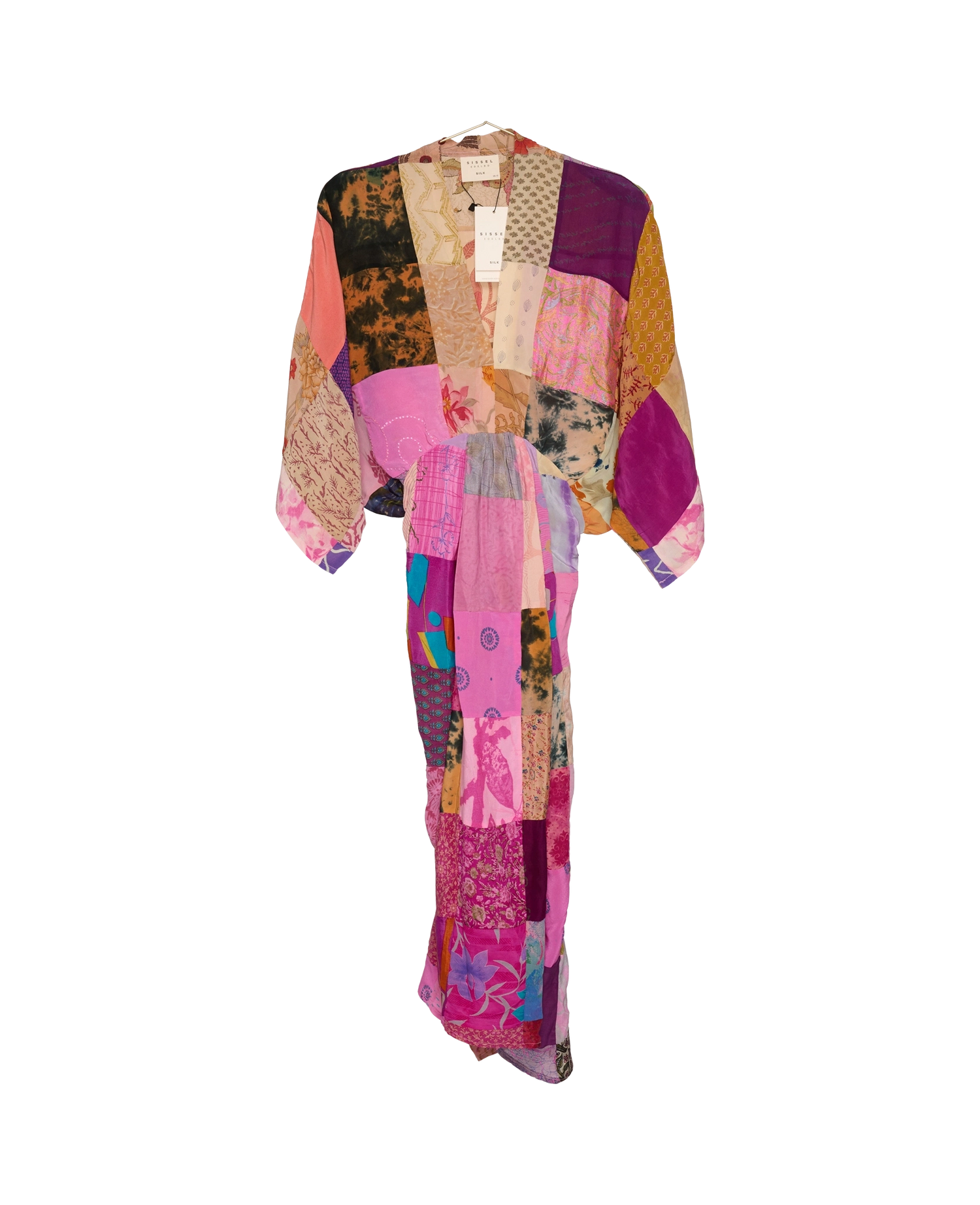 Juno SILK Patchwork Dress - No. 194