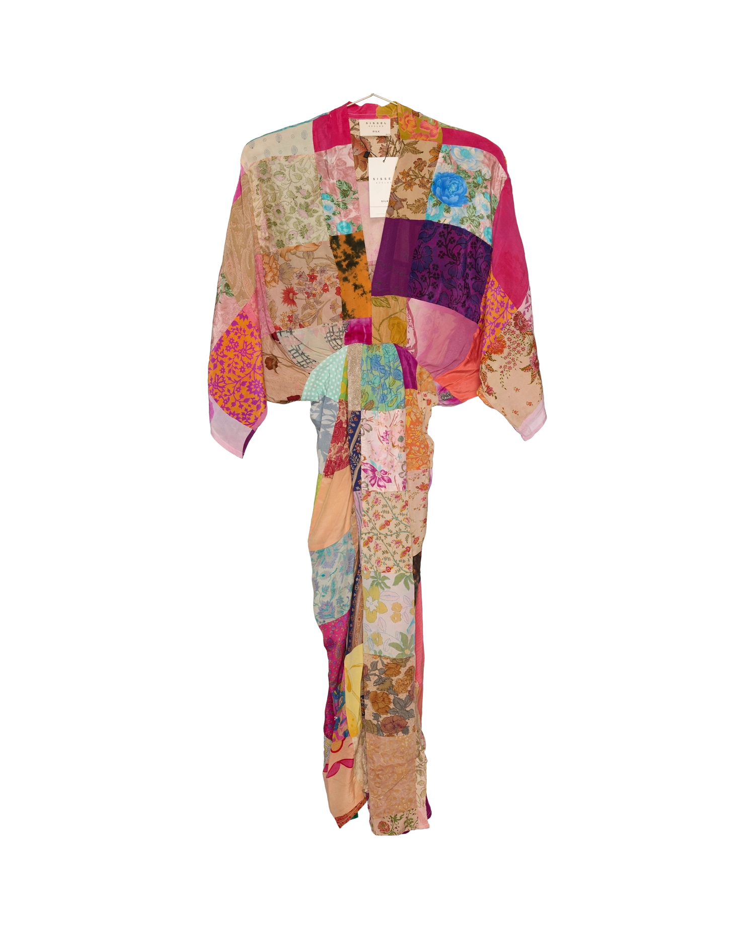 Juno SILK Patchwork Dress - No. 197