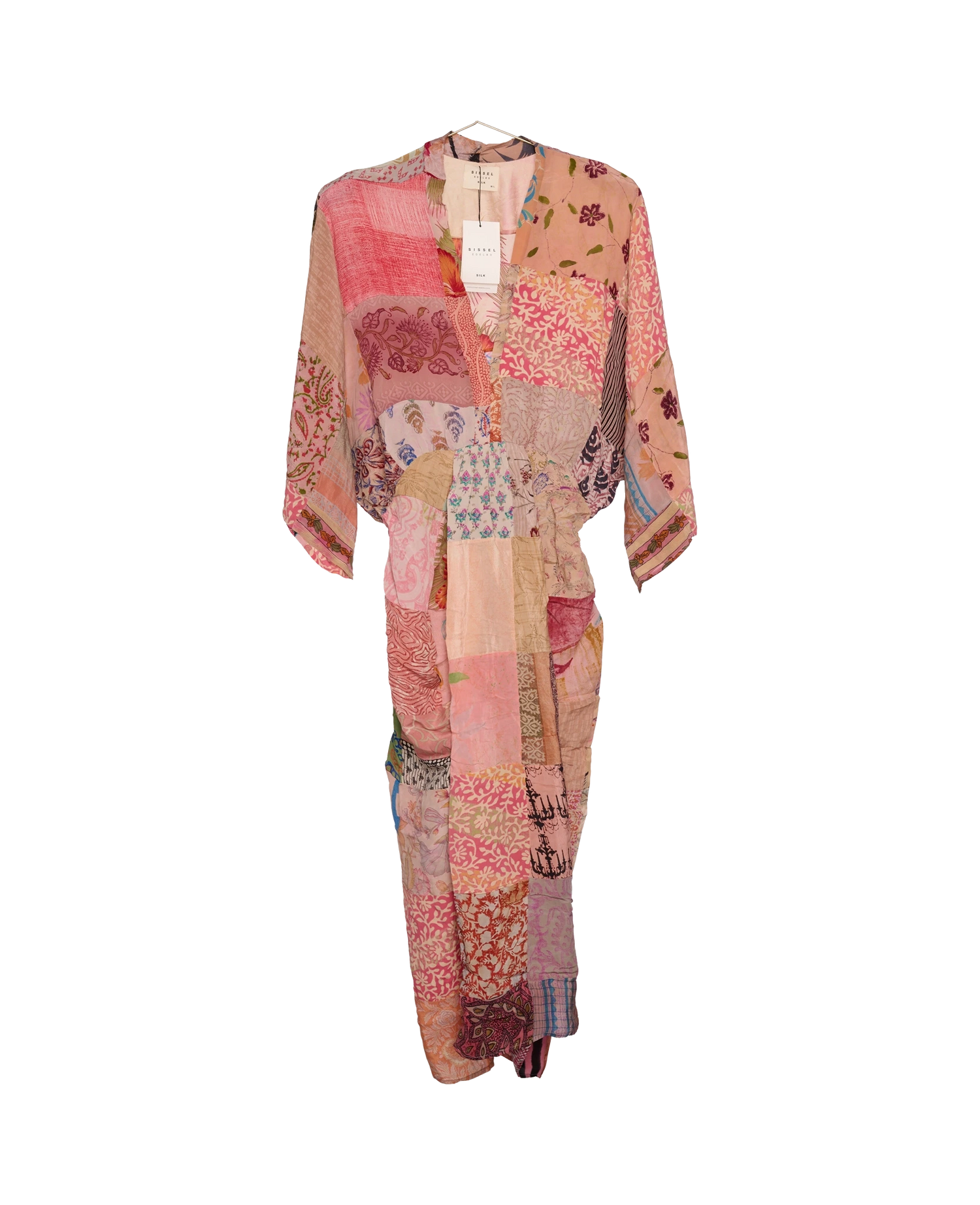 Juno SILK Patchwork Dress - No. 53