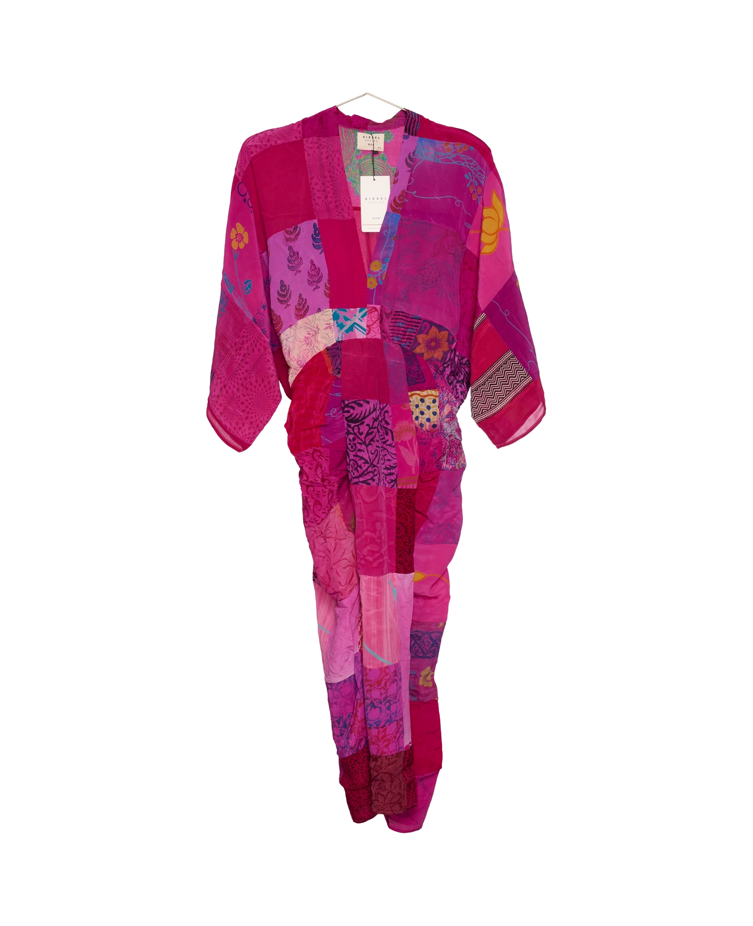 Juno SILK Patchwork Dress - No. 54