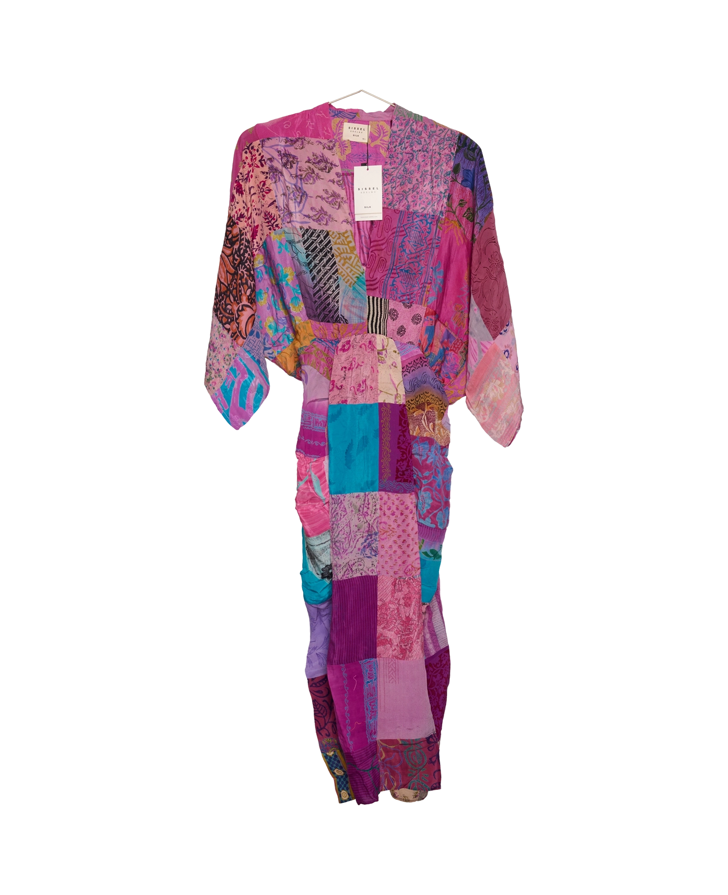 Juno SILK Patchwork Dress - No. 60