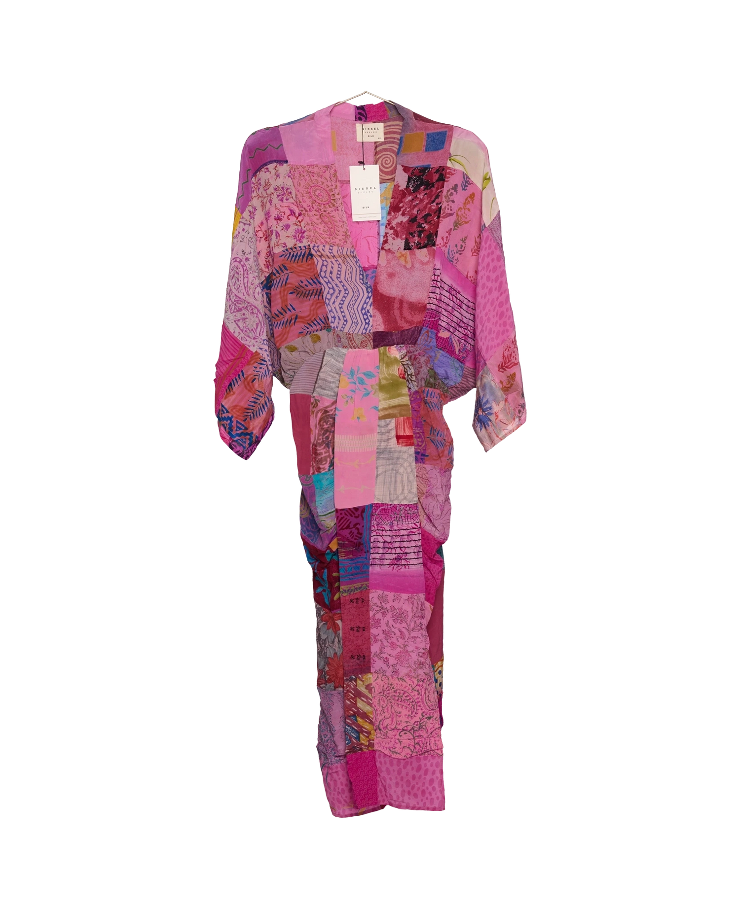 Juno SILK Patchwork Dress - No. 61