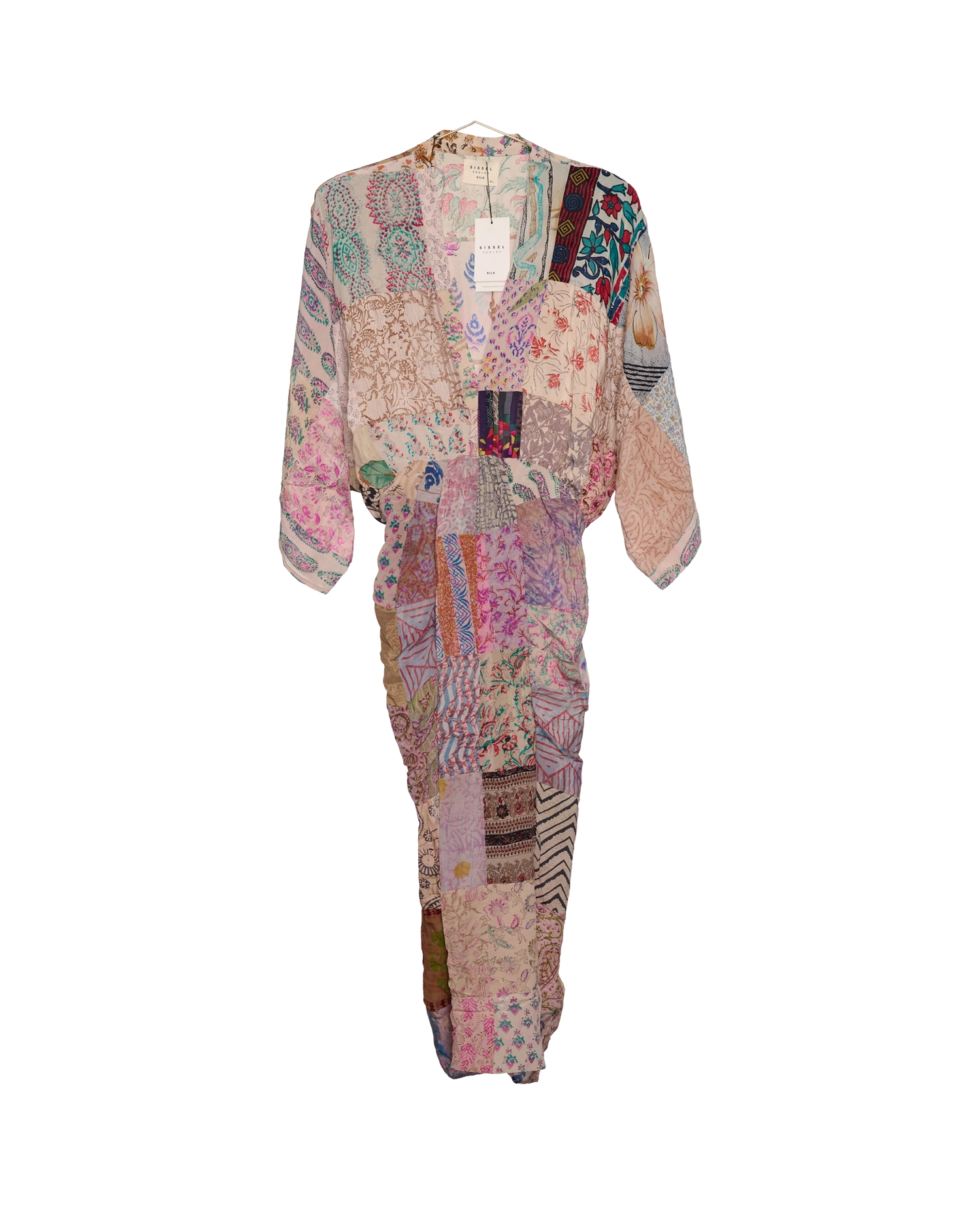 Juno SILK Patchwork Dress - No. 64