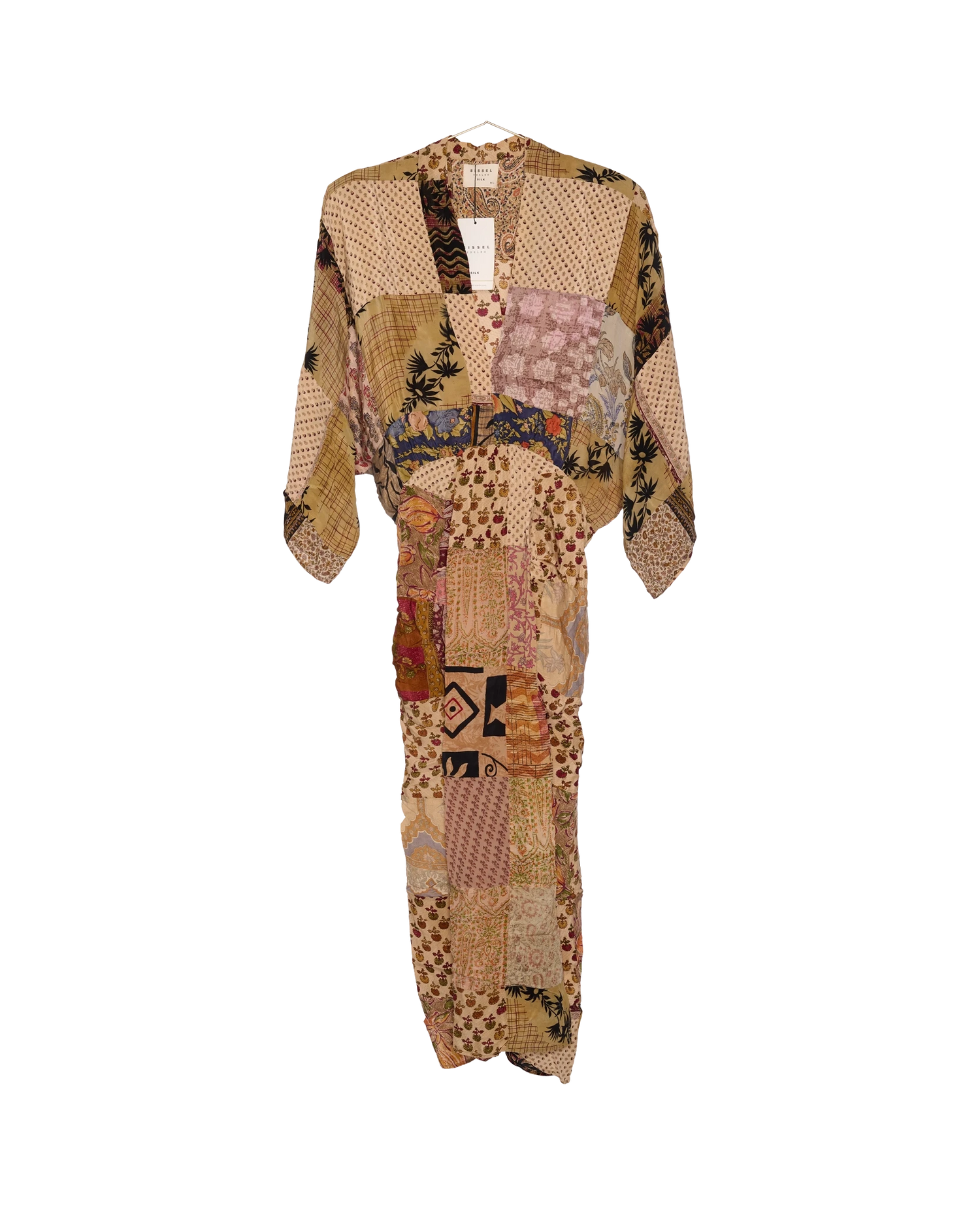 Juno SILK Patchwork Dress - No. 70