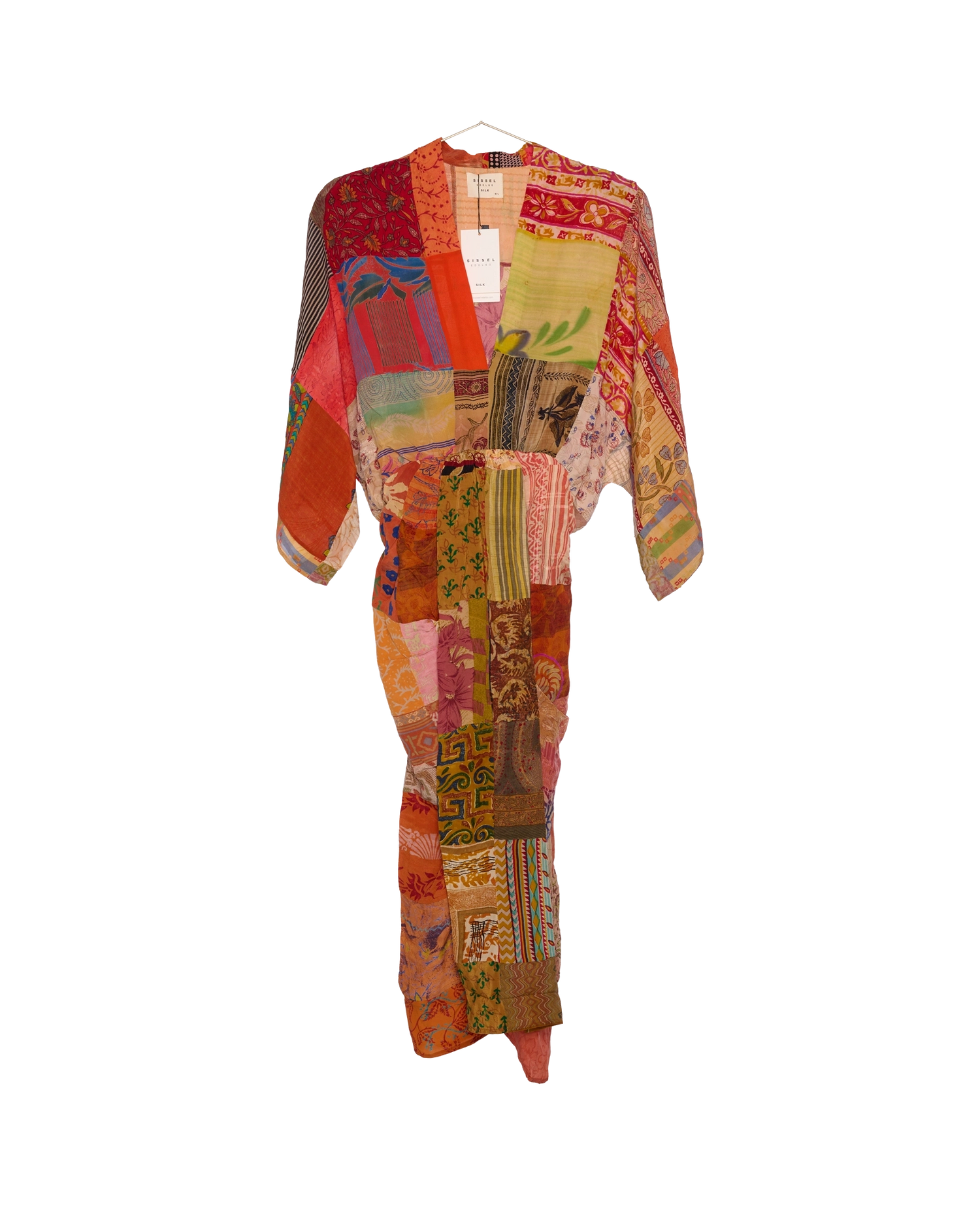 Juno SILK Patchwork Dress - No. 73
