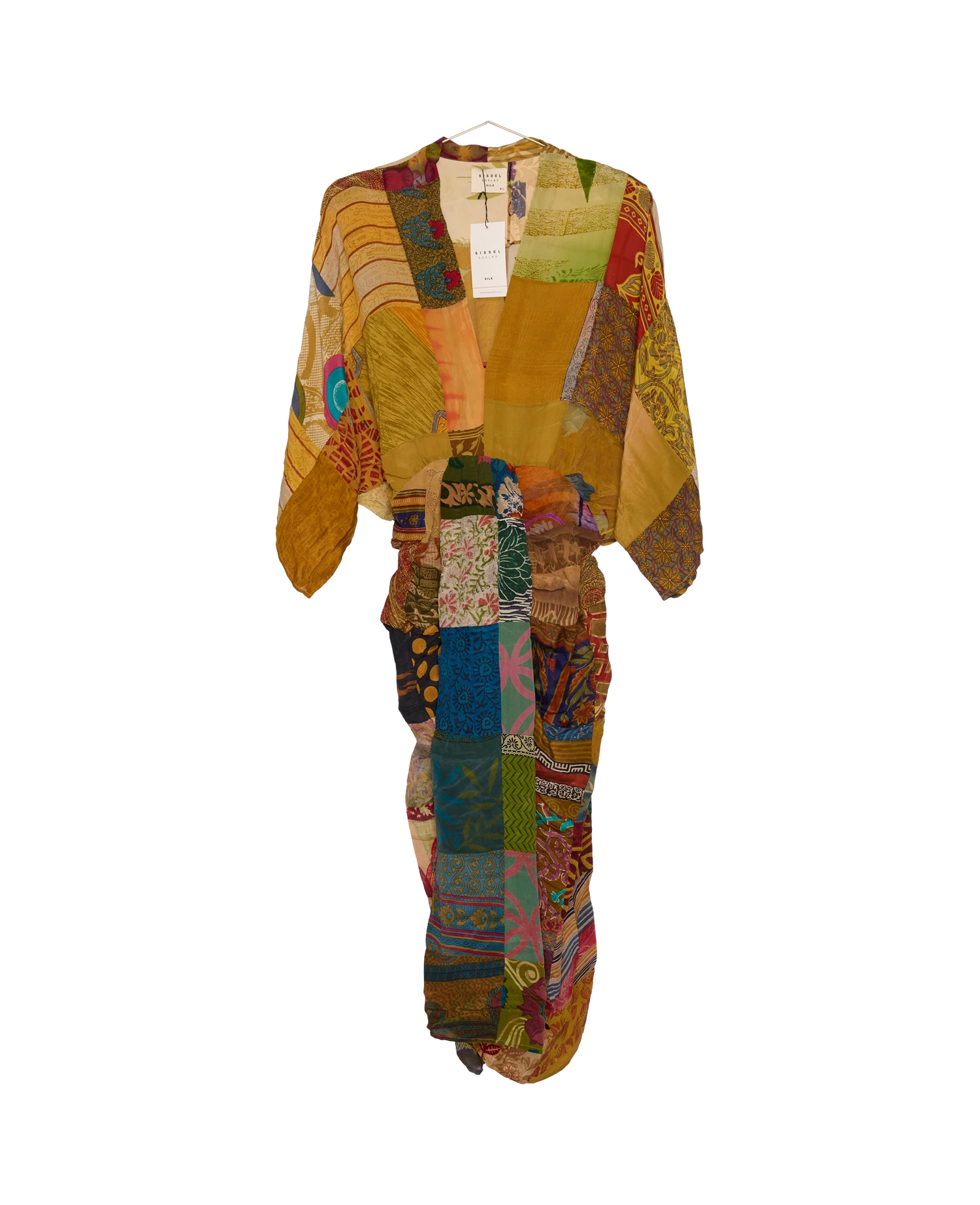 Juno SILK Patchwork Dress - No. 75