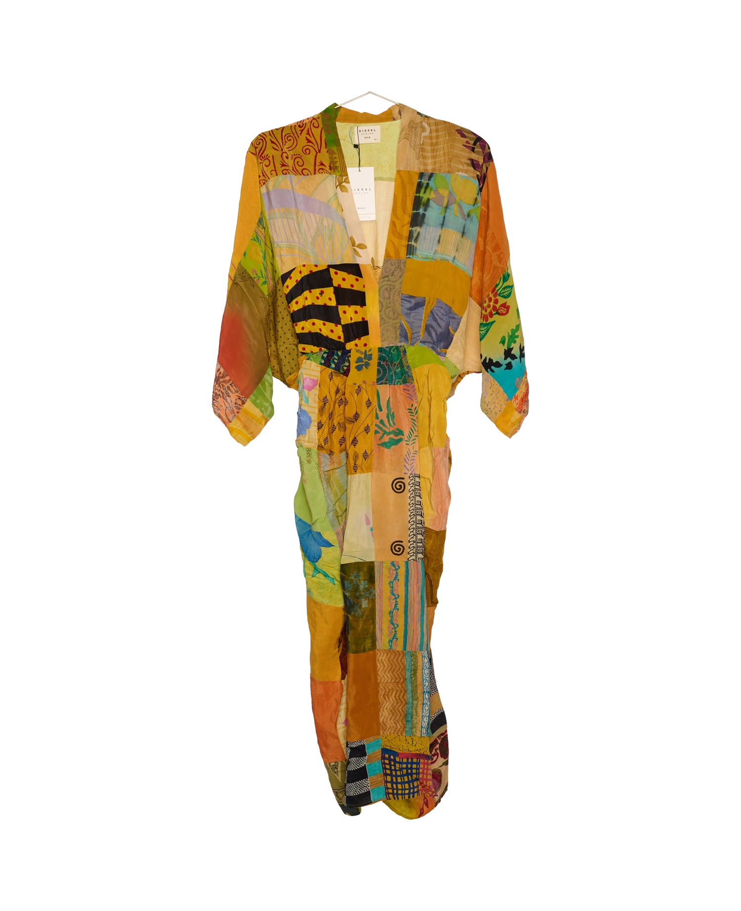 Juno SILK Patchwork Dress - No. 76