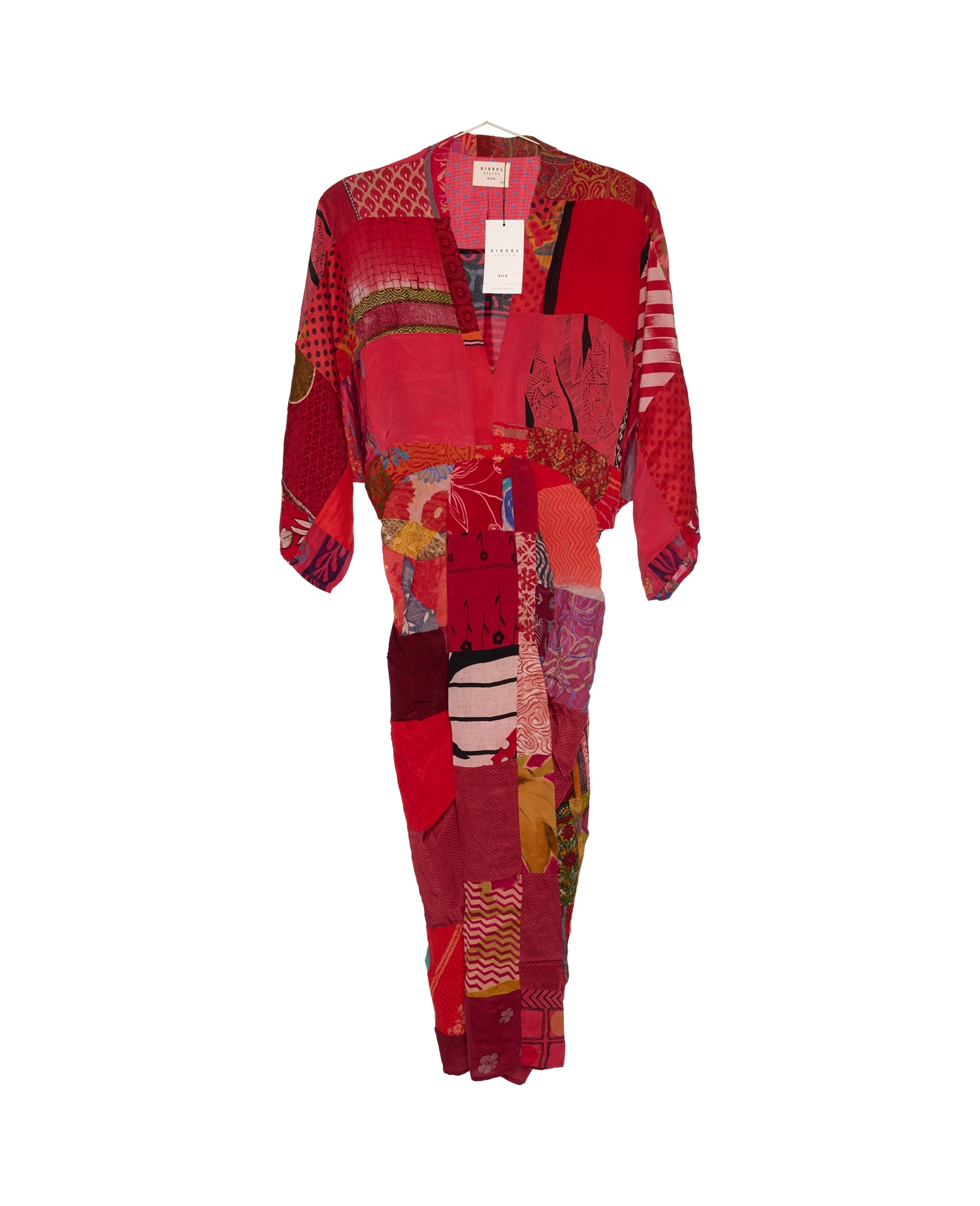 Juno SILK Patchwork Dress - No. 78